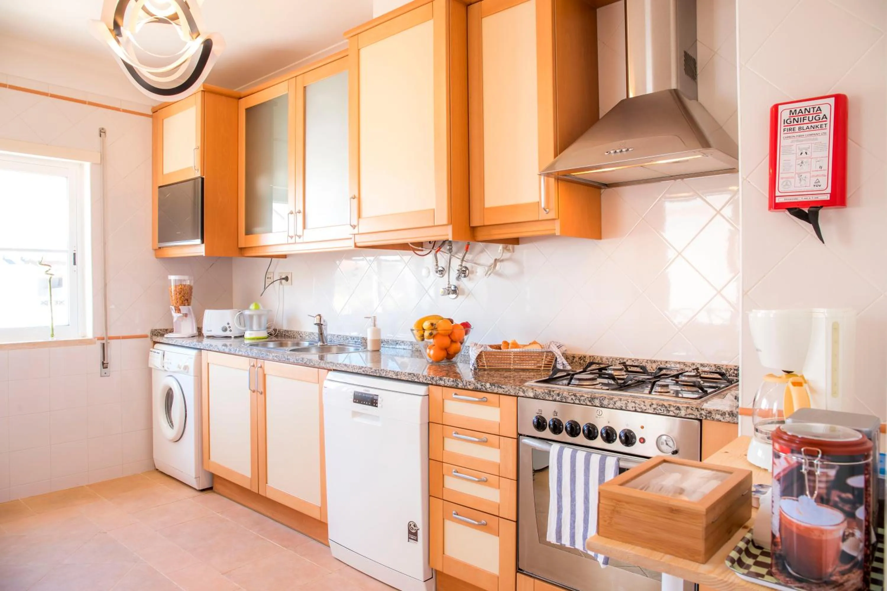 Kitchen or kitchenette in Vinyl Flat Bed & Breakfast - Rooms