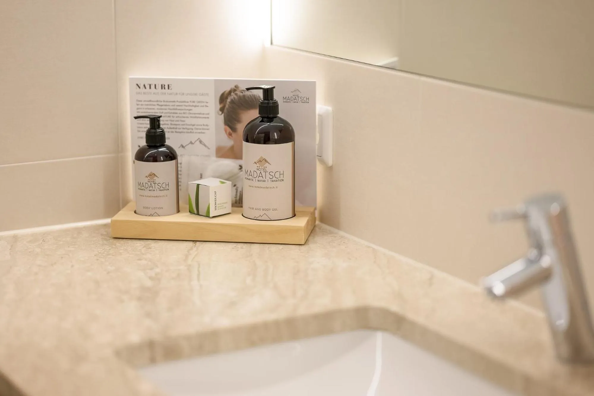 Spa and wellness centre/facilities in Hotel Madatsch