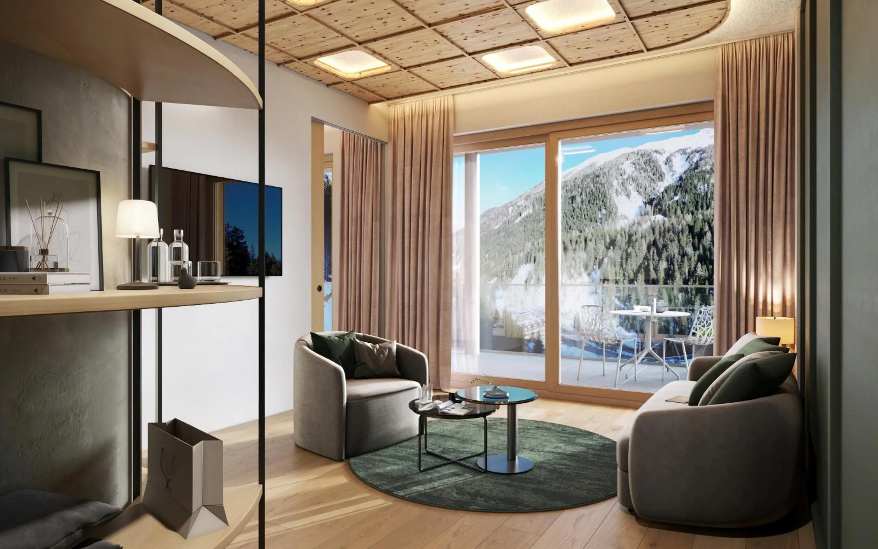 Living room in Hotel Madatsch