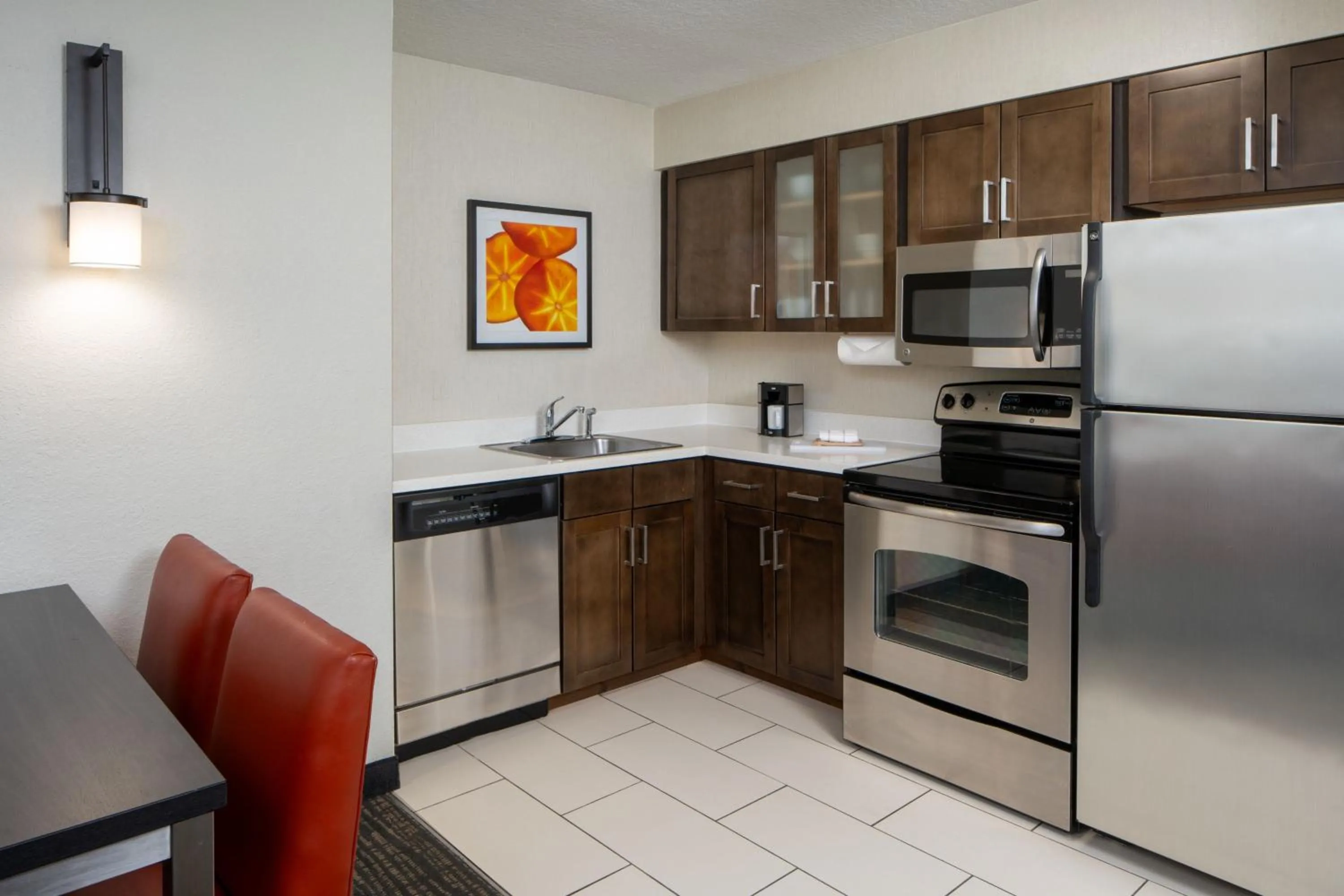 Bedroom in Residence Inn Orlando Convention Center