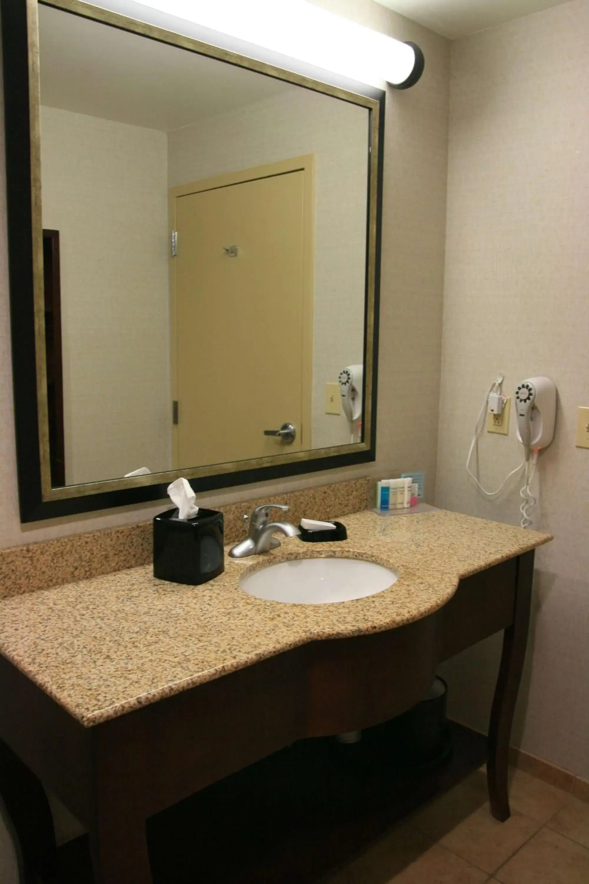 Bathroom in Hampton Inn & Suites West Point Bathroom in Hampton Inn & Suites West Point