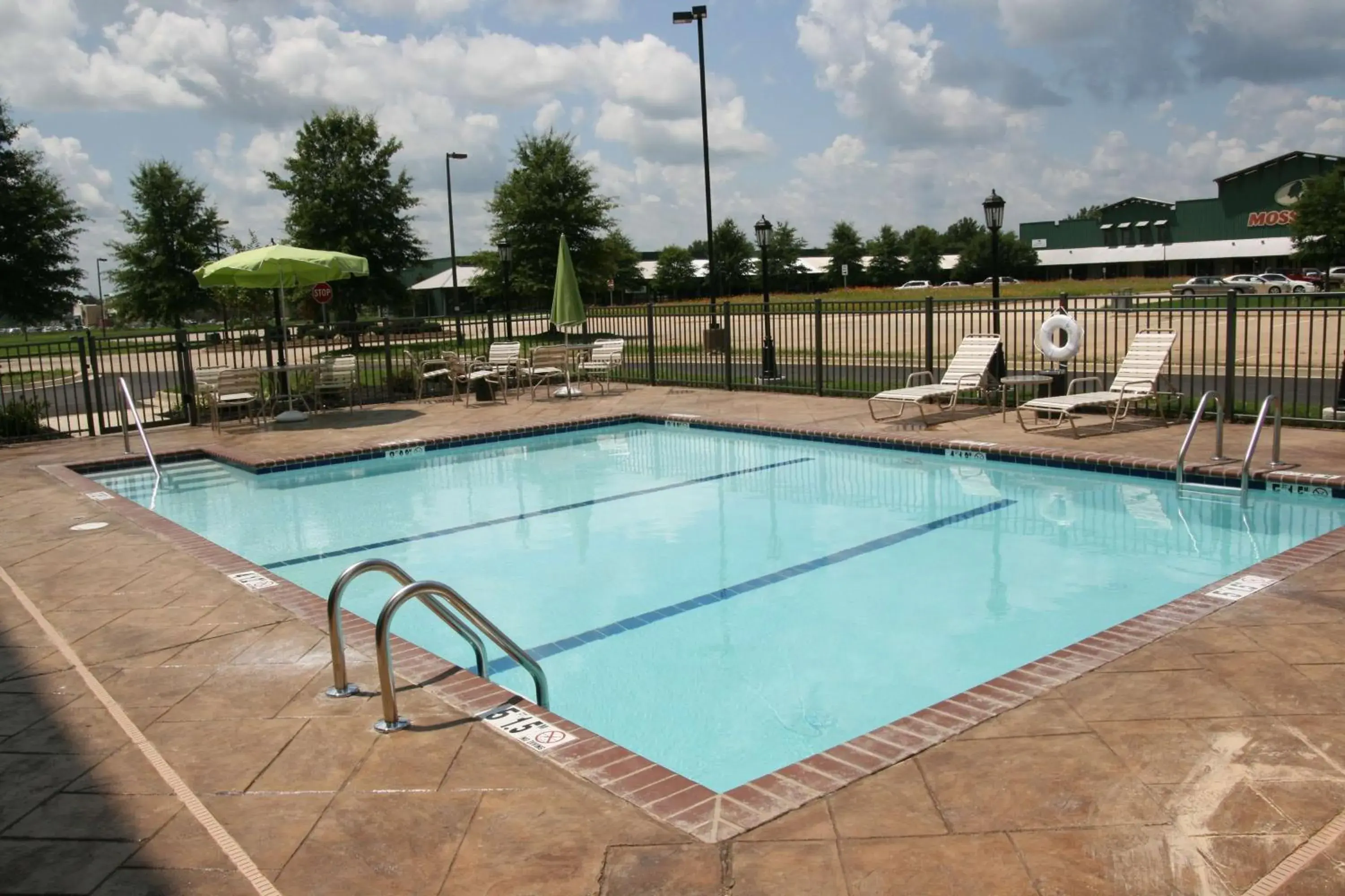Pool view in Hampton Inn & Suites West Point Pool view in Hampton Inn & Suites West Point