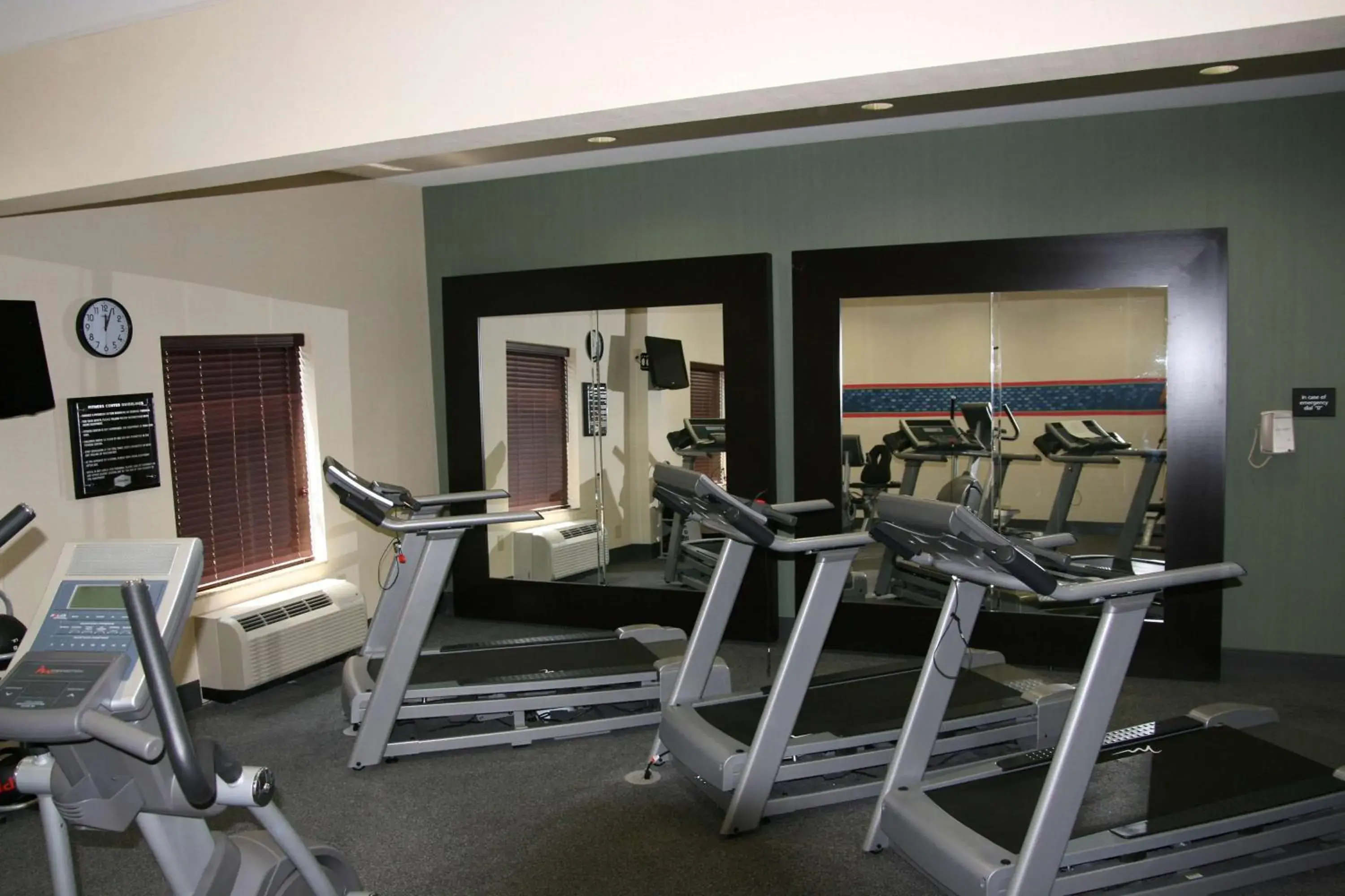 Fitness centre/facilities in Hampton Inn & Suites West Point Fitness centre/facilities in Hampton Inn & Suites West Point