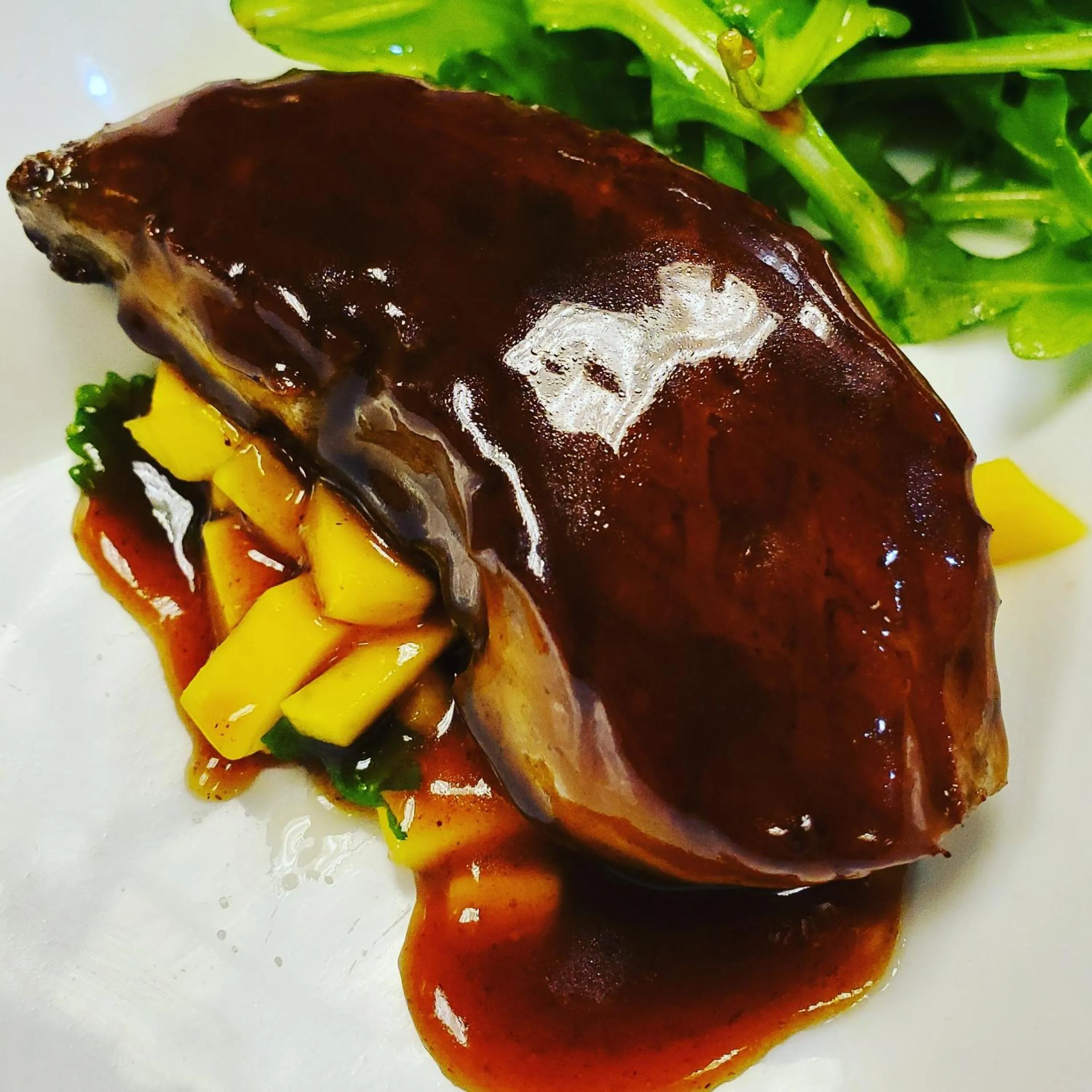 Food close-up in Cadet Hotel