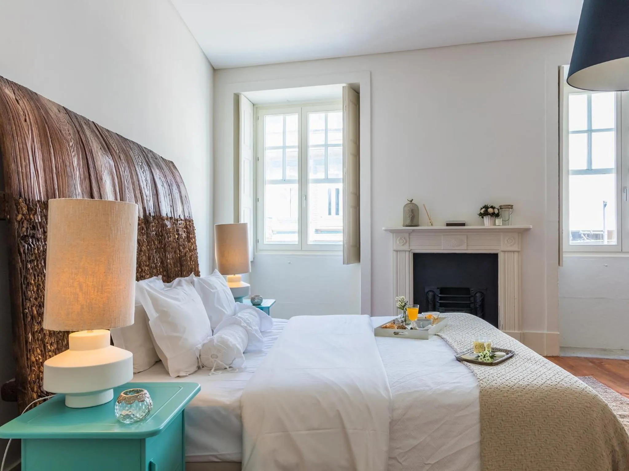 Bed in Down2Town B&B