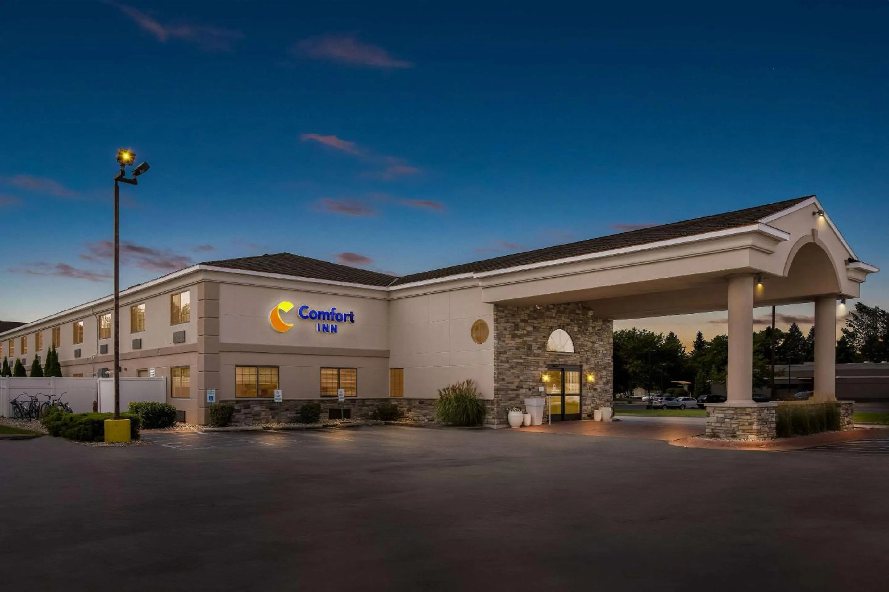 Property building in Comfort Inn & Suites Ludington near US-10