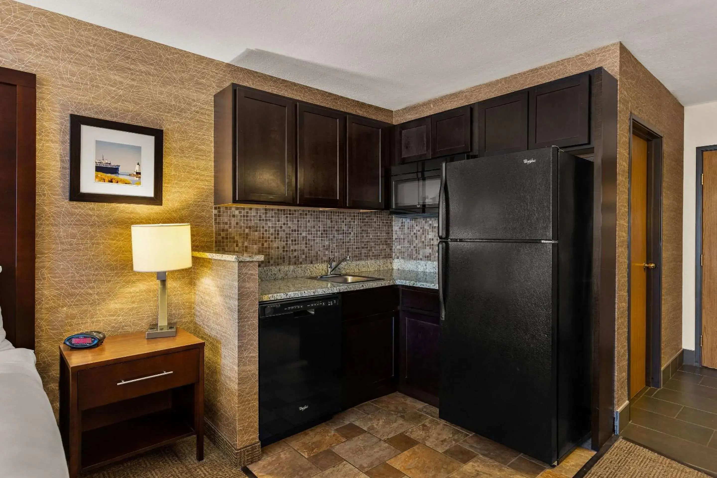 Bedroom in Comfort Inn & Suites Ludington near US-10 Bedroom in Comfort Inn & Suites Ludington near US-10