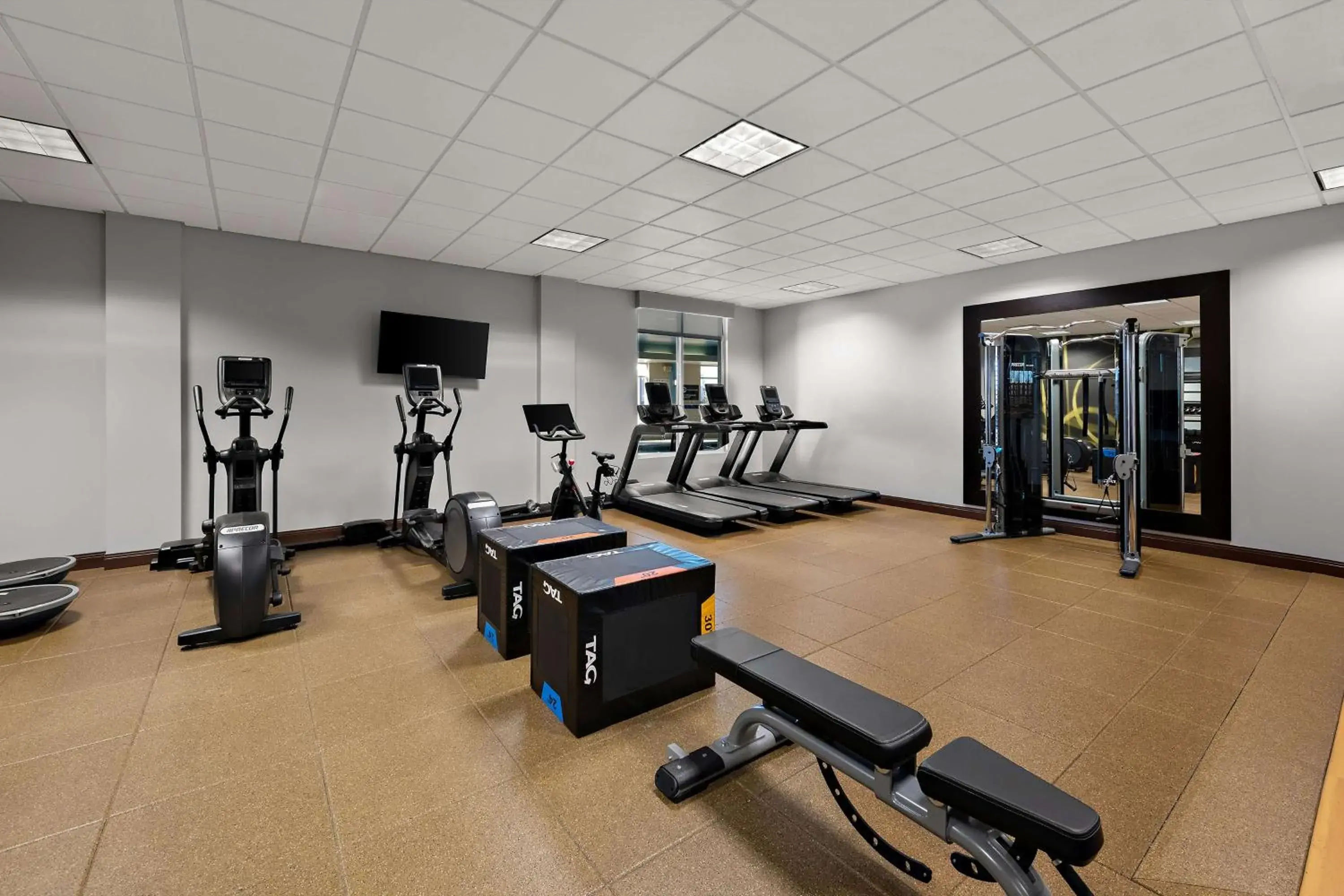 Fitness centre/facilities in Hilton Garden Inn Omaha East/Council Bluffs Fitness centre/facilities in Hilton Garden Inn Omaha East/Council Bluffs