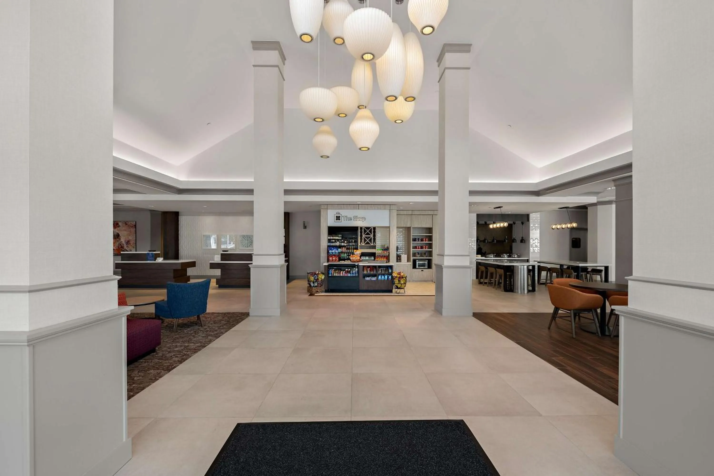 Lobby or reception in Hilton Garden Inn Omaha East/Council Bluffs