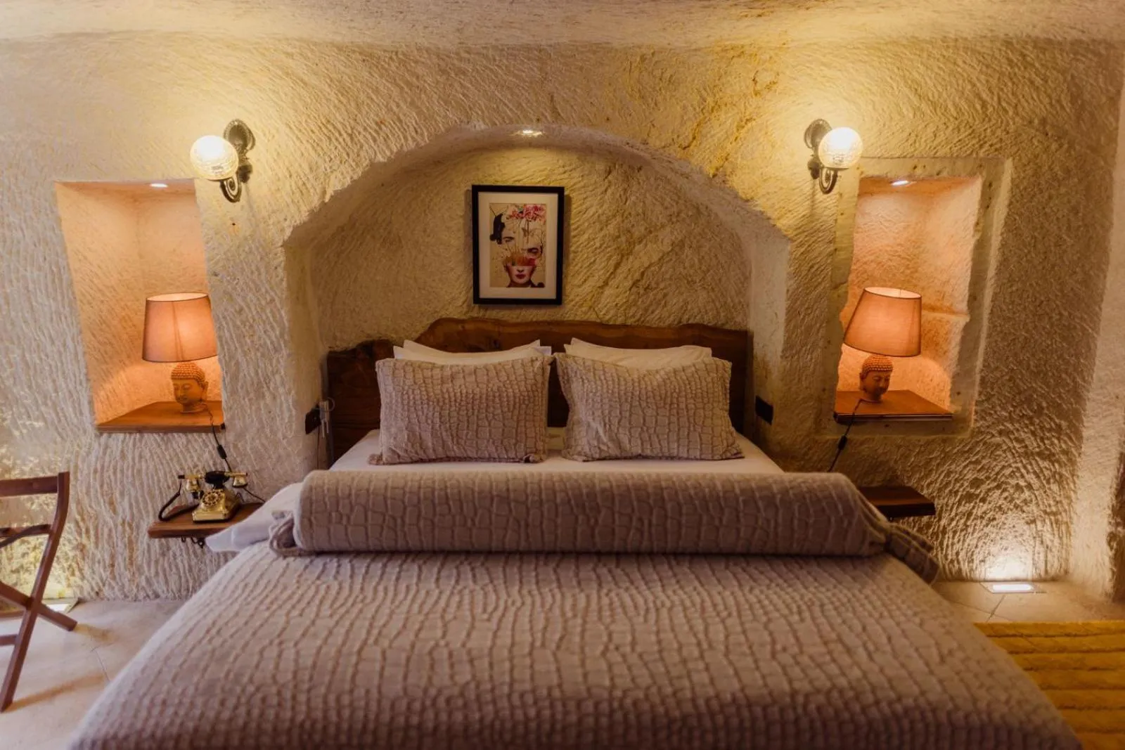 Bedroom, Bed in Asuwari Suites Cappadocia