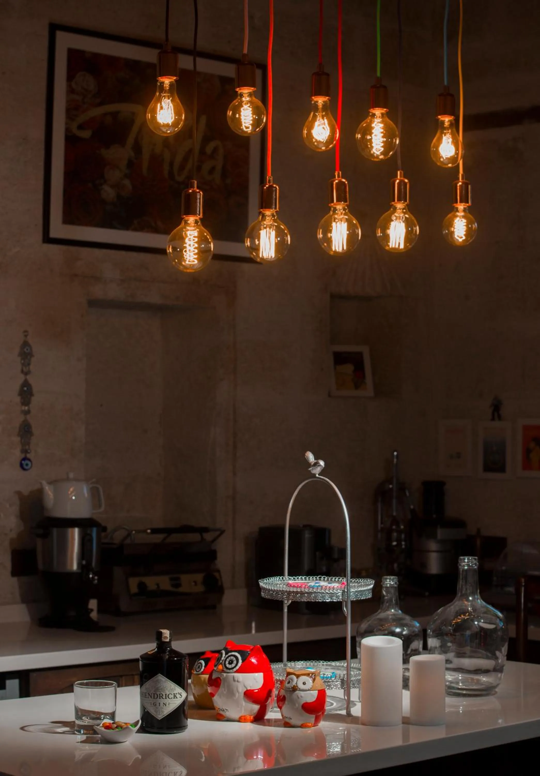 Communal kitchen in Asuwari Suites Cappadocia
