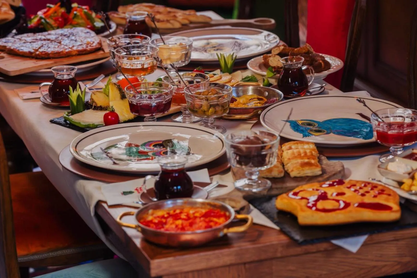 Breakfast in Asuwari Suites Cappadocia