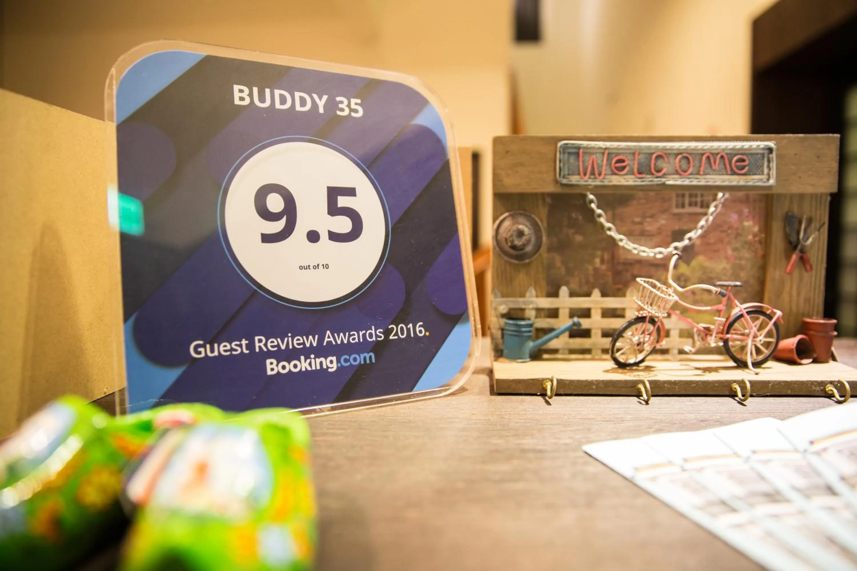 Certificate/Award in BUDDY 35