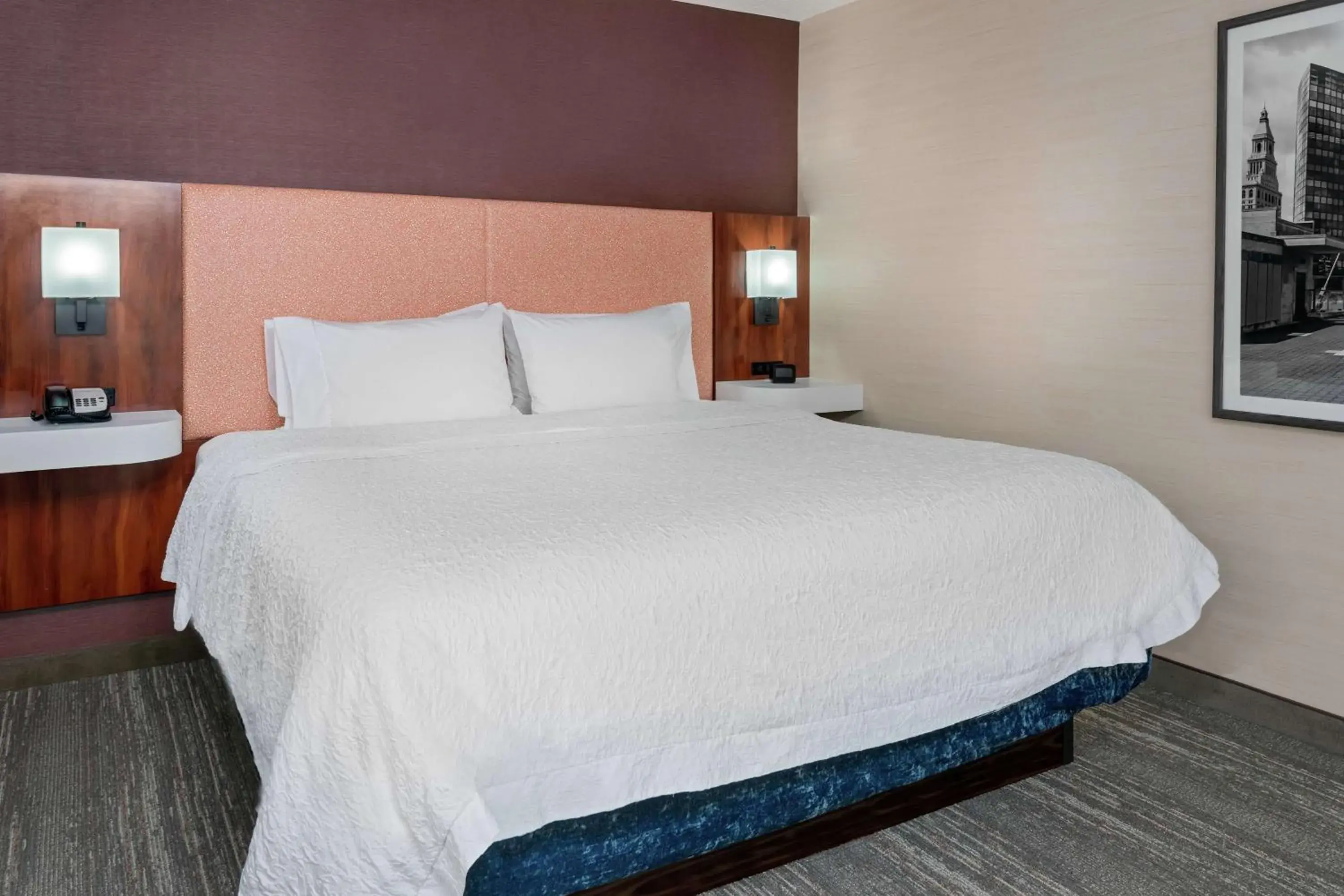 Bed in Hampton Inn Springfield South Enfield Bed in Hampton Inn Springfield South Enfield