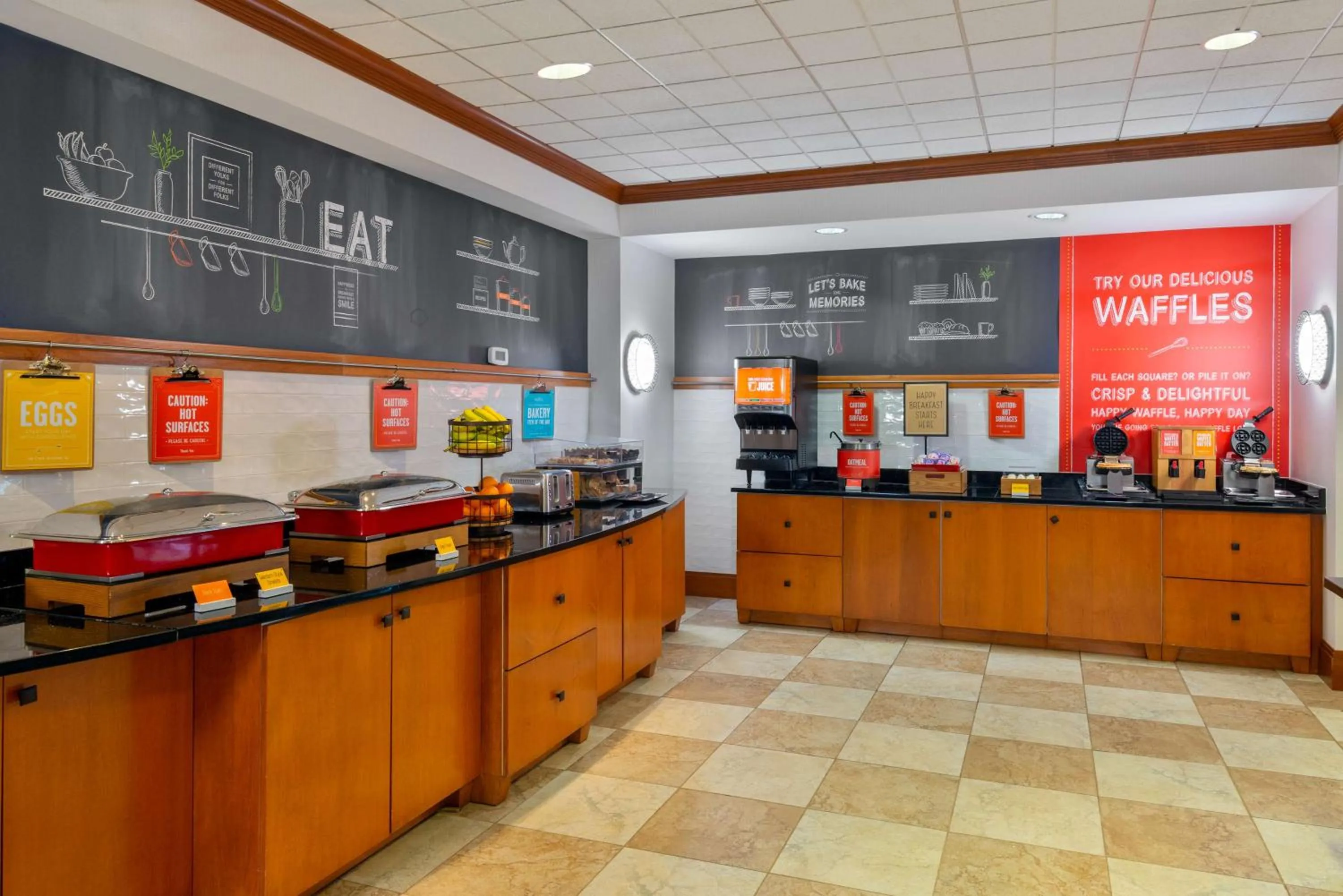 Breakfast in Hampton Inn Springfield South Enfield