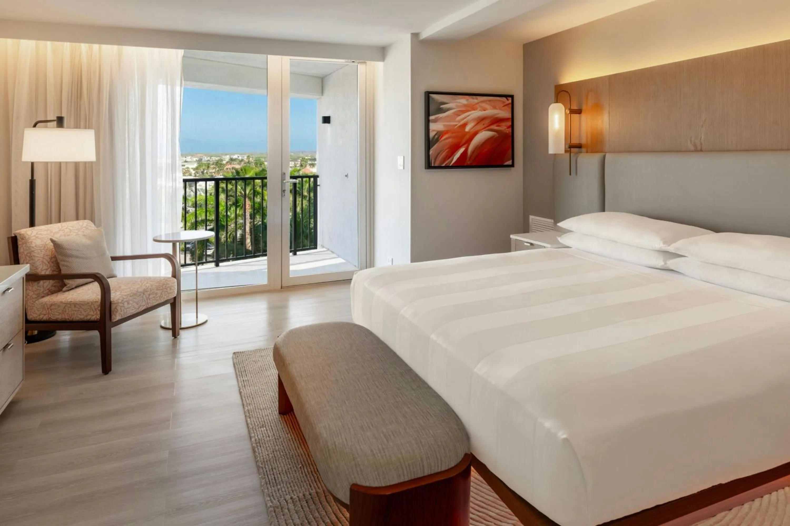 Photo of the whole room, Bed in Aruba Marriott Resort & Stellaris Casino