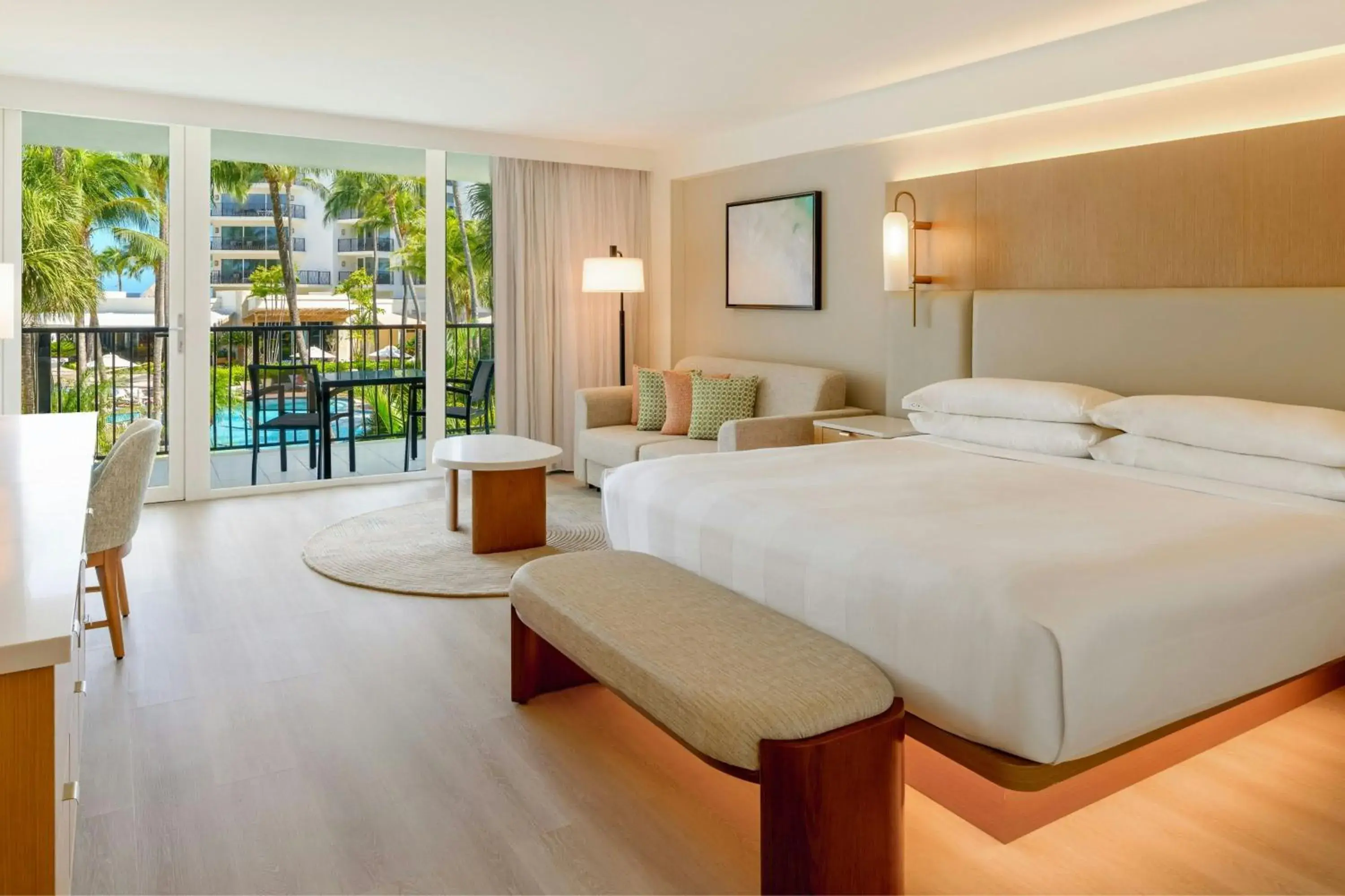 Garden View, King Bed in Aruba Marriott Resort & Stellaris Casino Garden View, King Bed in Aruba Marriott Resort & Stellaris Casino