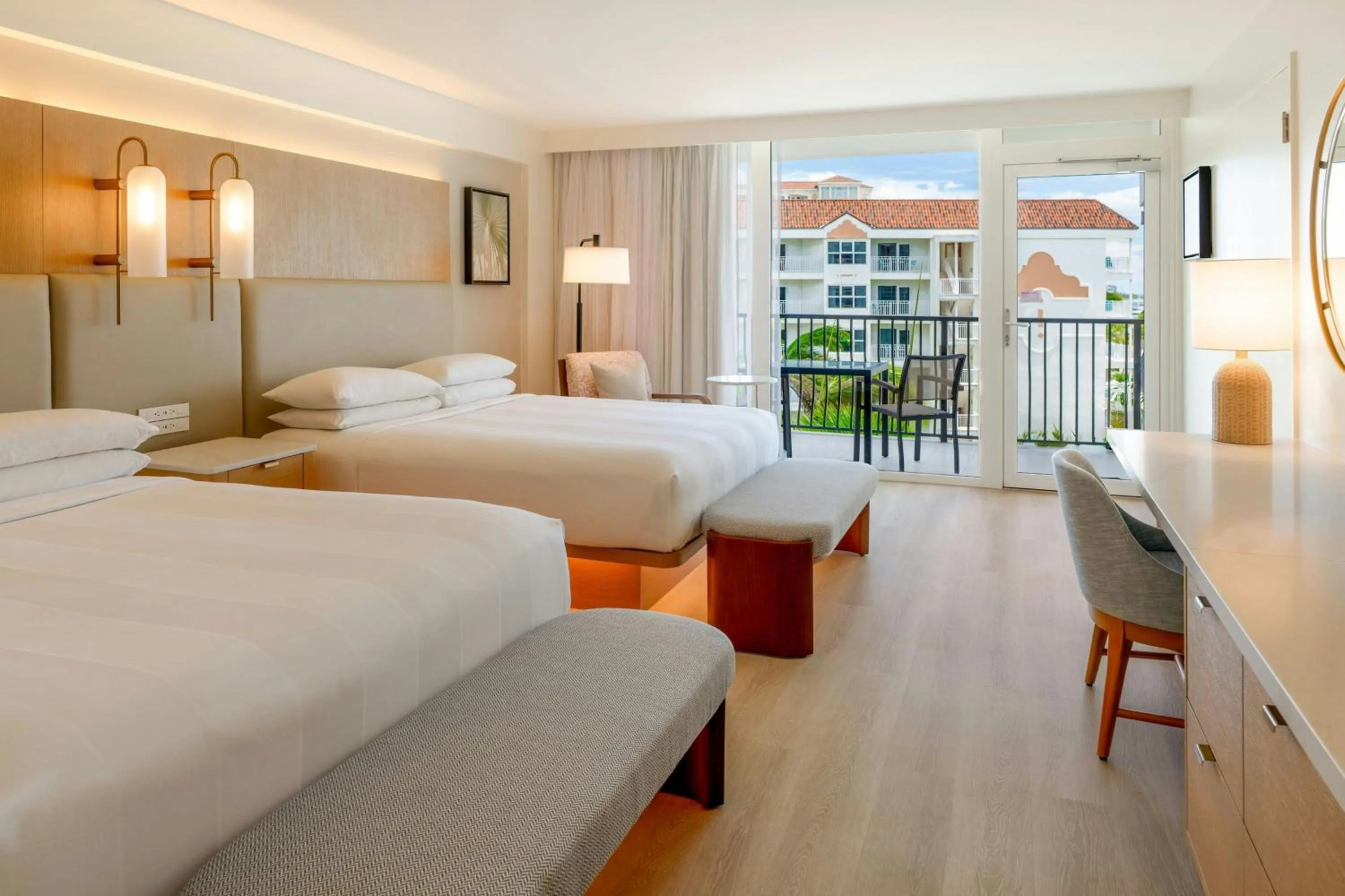 Photo of the whole room, Bed in Aruba Marriott Resort & Stellaris Casino