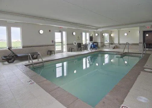 Swimming pool in Sleep Inn & Suites Marshall - University Area