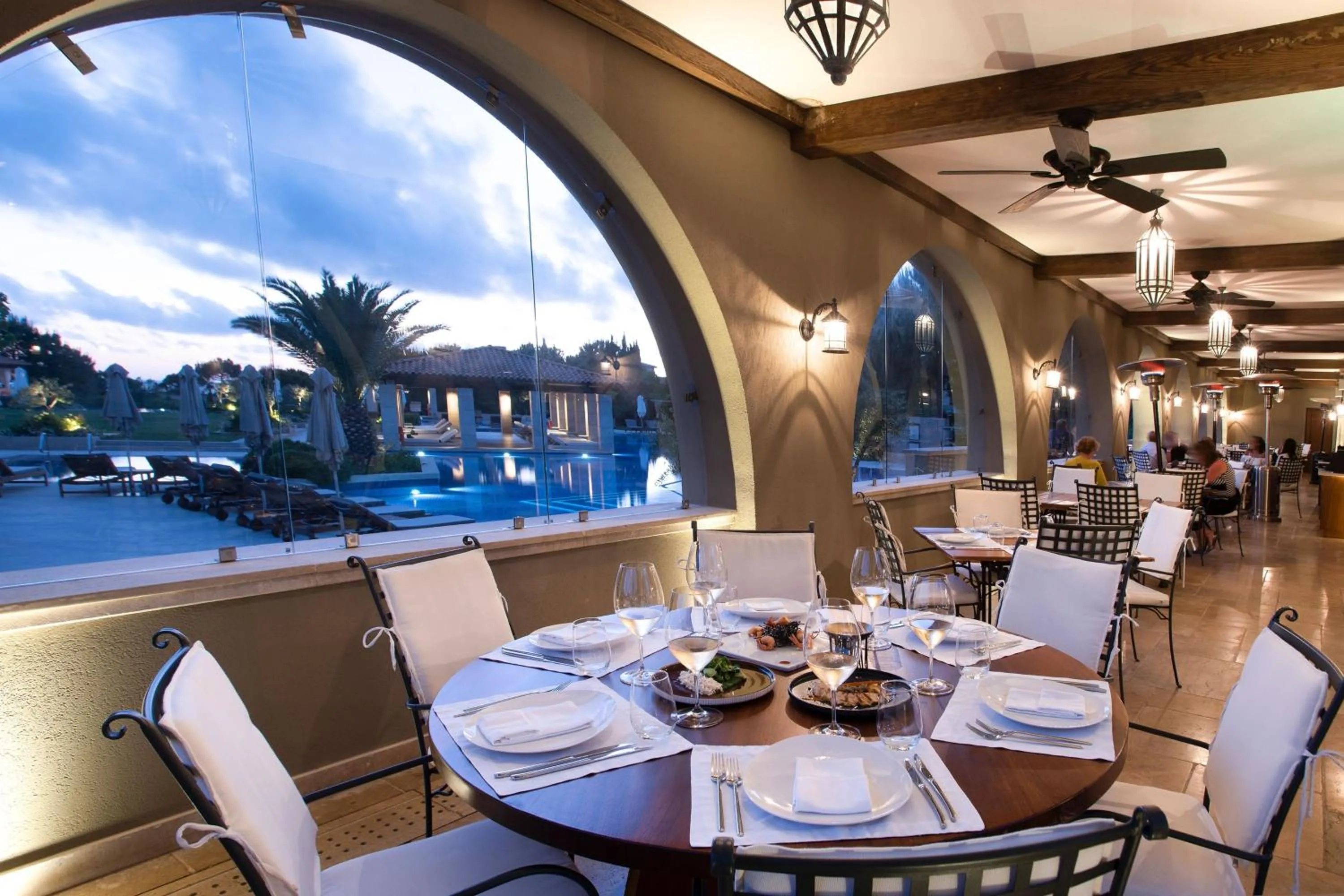 Restaurant/places to eat in The Romanos, a Luxury Collection Resort, Costa Navarino