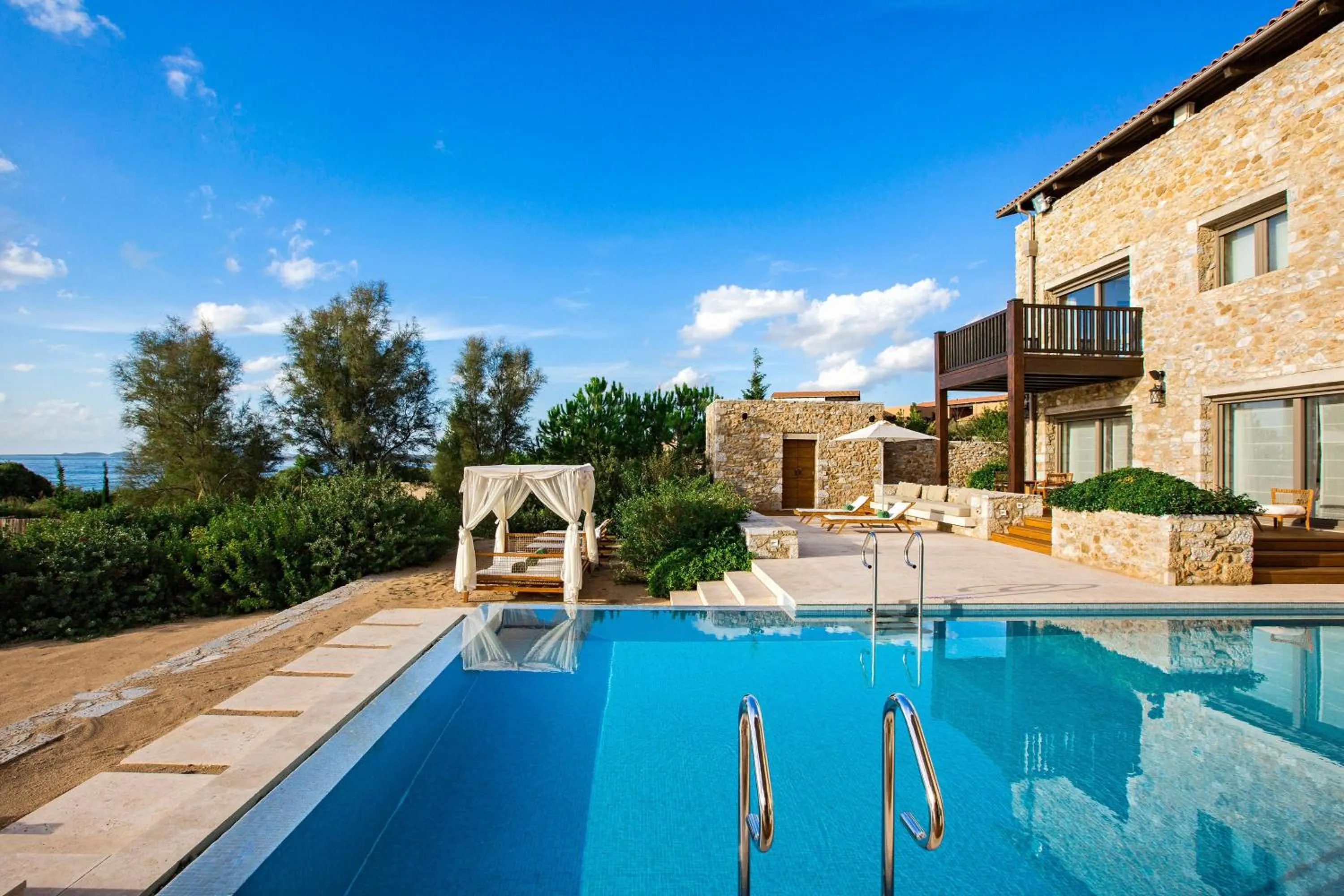 Swimming pool in The Romanos, a Luxury Collection Resort, Costa Navarino