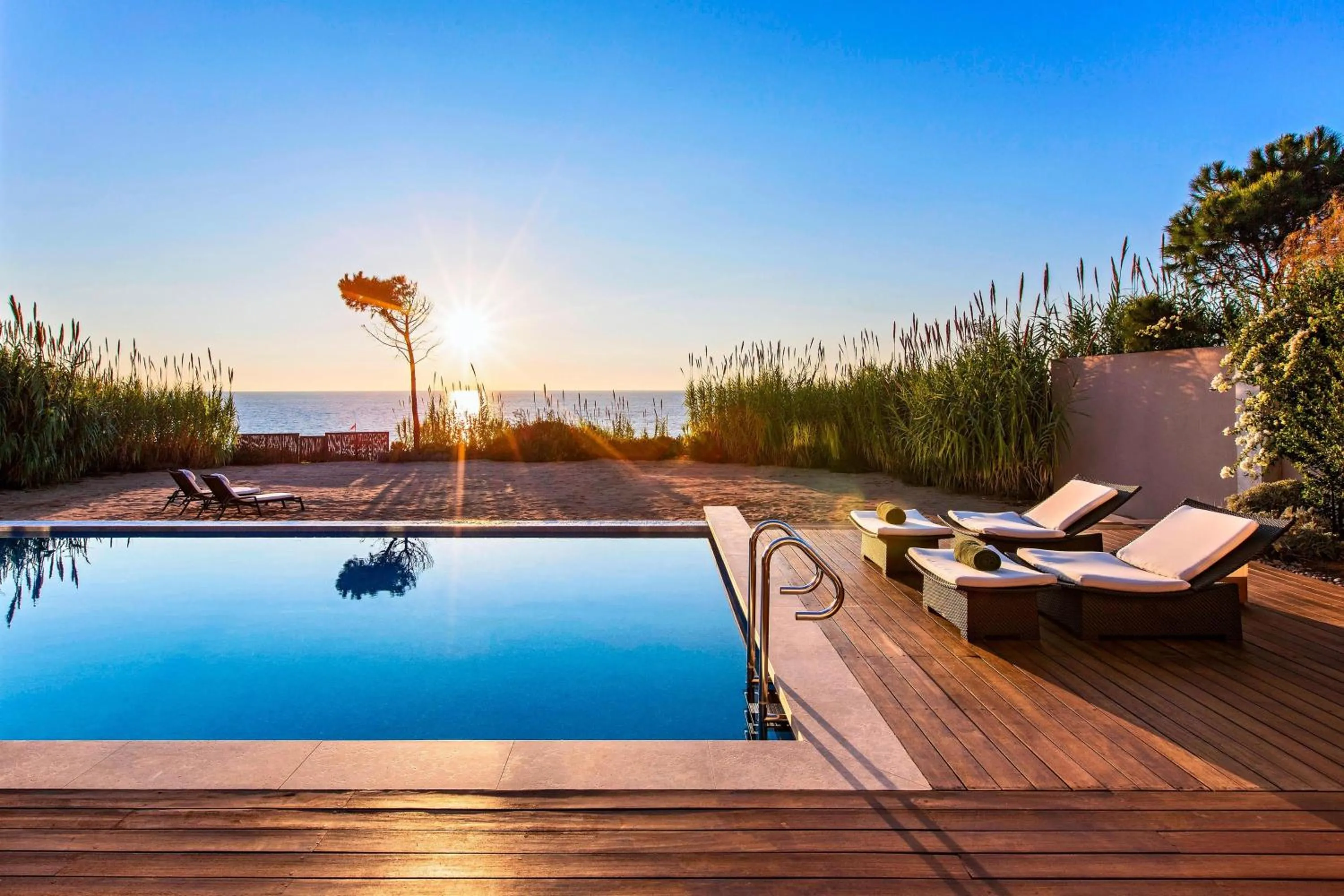 Swimming pool in The Romanos, a Luxury Collection Resort, Costa Navarino