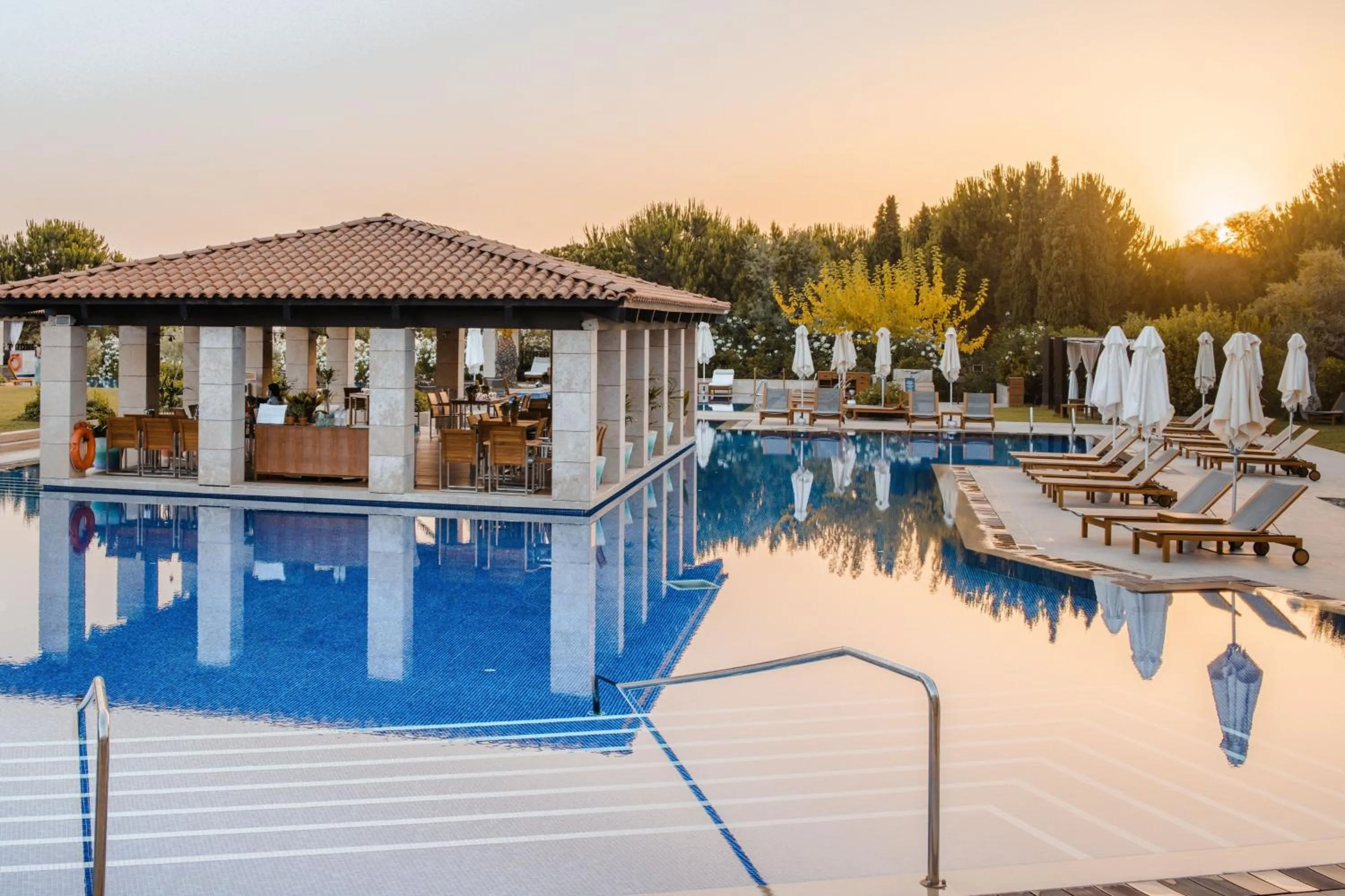 Swimming pool in The Romanos, a Luxury Collection Resort, Costa Navarino
