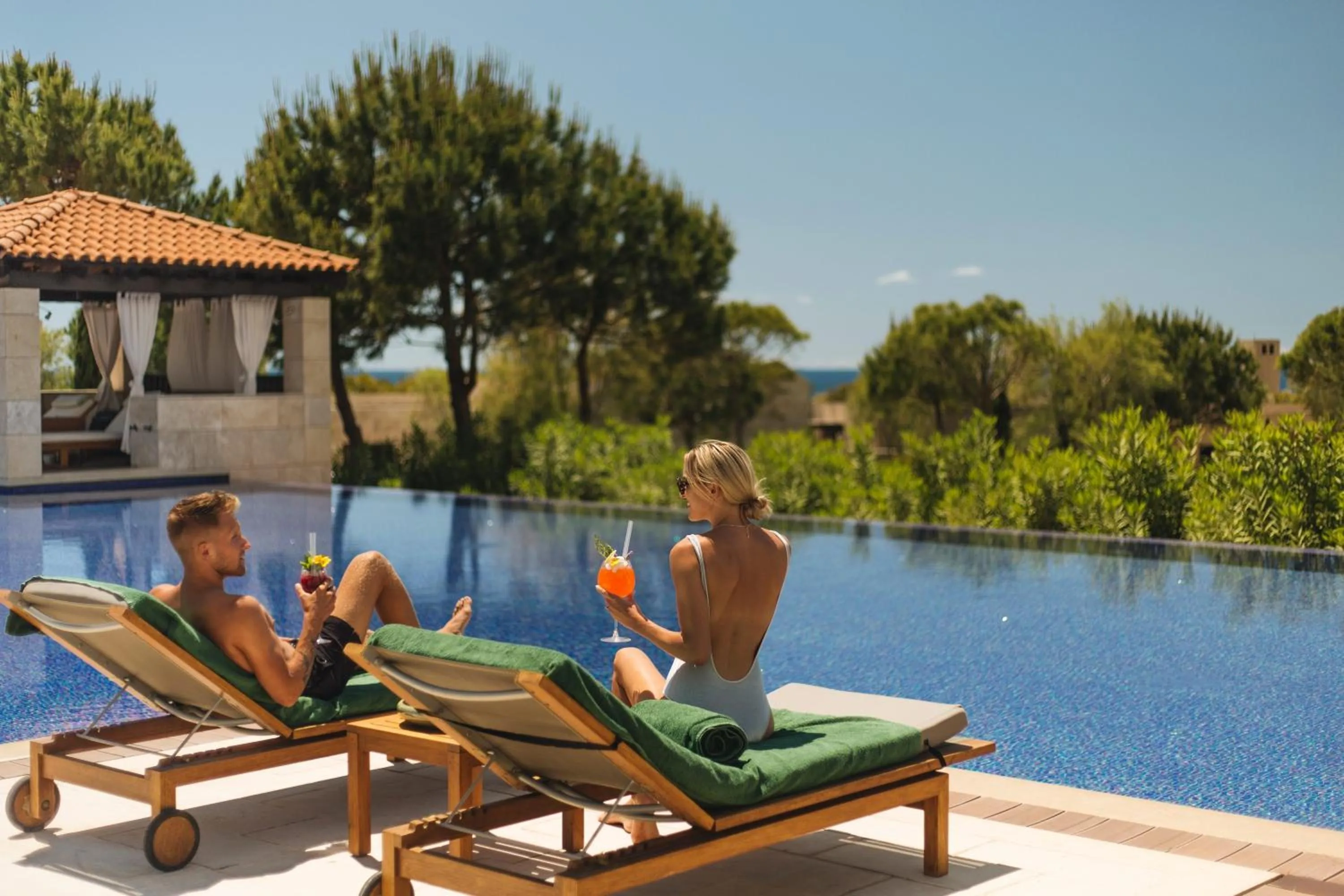 Swimming pool in The Romanos, a Luxury Collection Resort, Costa Navarino