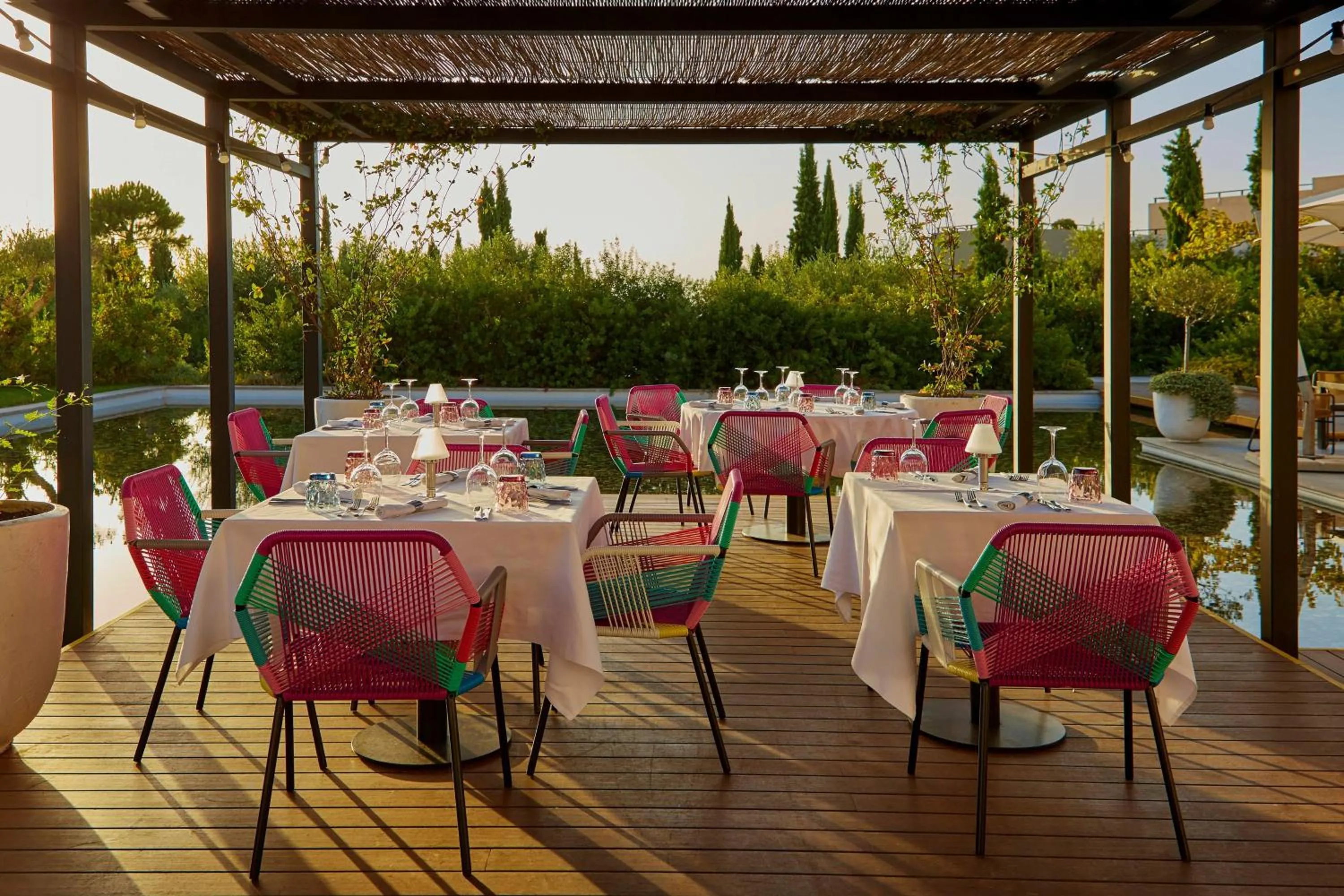 Restaurant/places to eat in The Romanos, a Luxury Collection Resort, Costa Navarino
