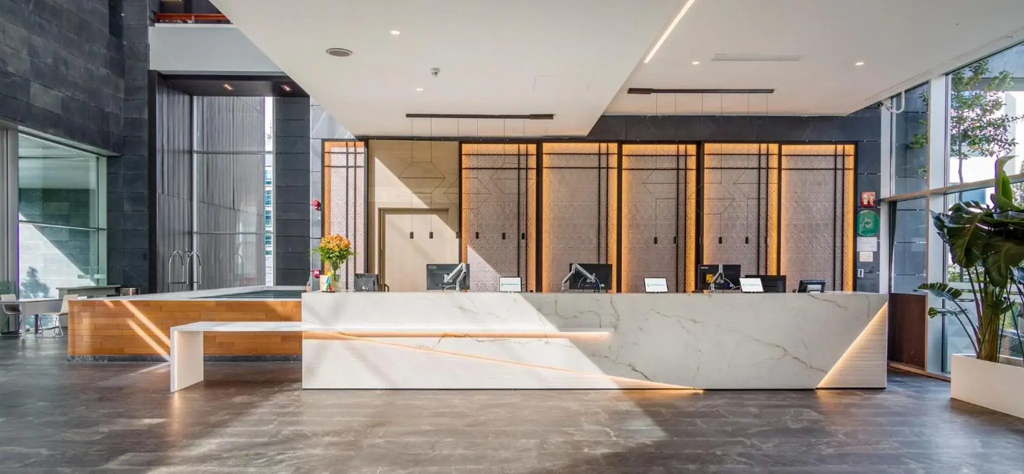 Lobby or reception in Ilunion Atrium Lobby or reception in Ilunion Atrium