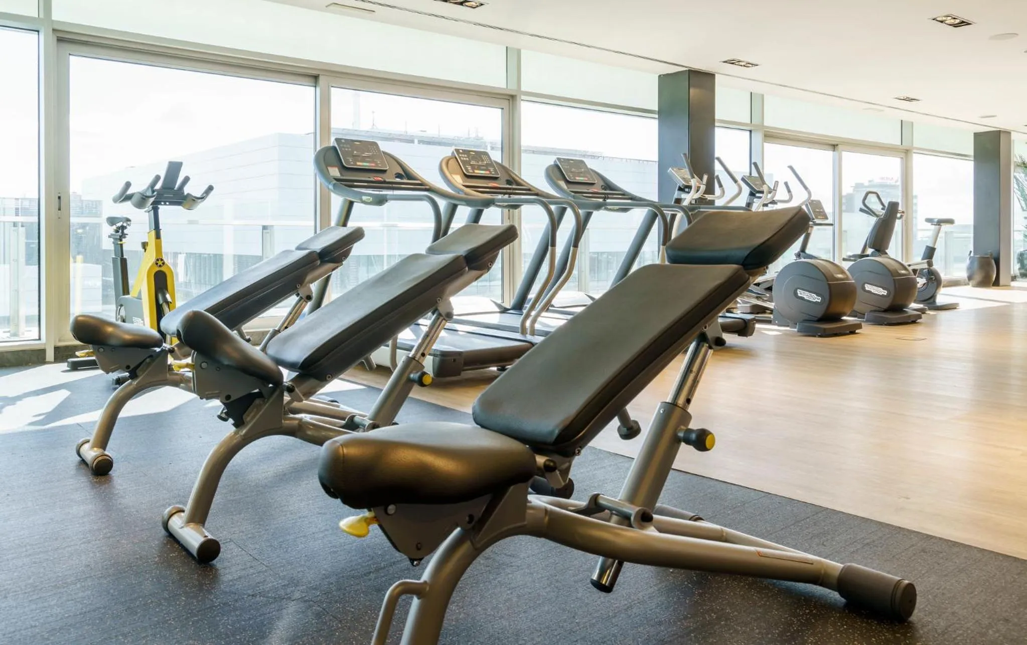 Fitness centre/facilities in Ilunion Atrium