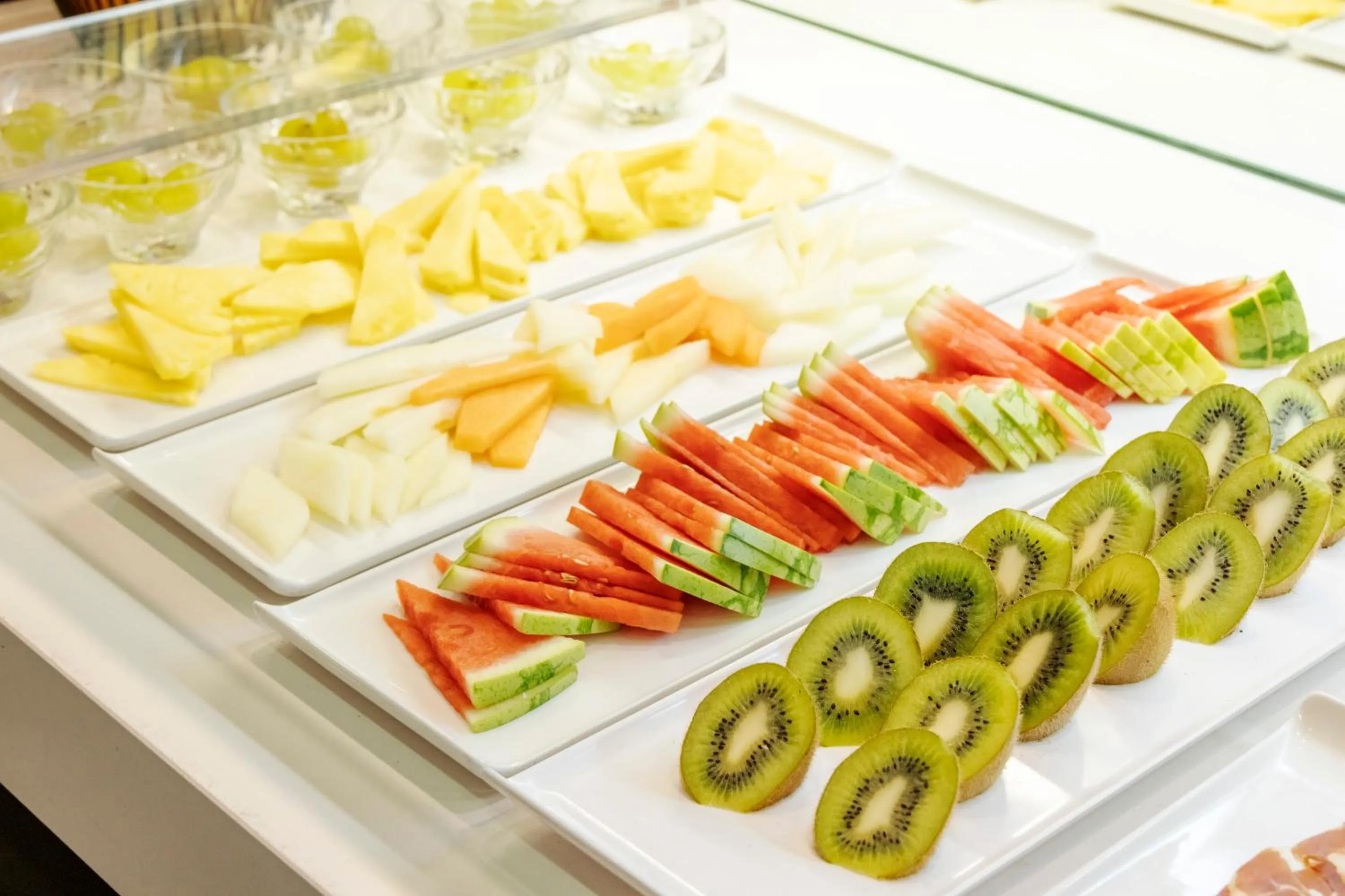 Buffet breakfast in Ilunion Atrium