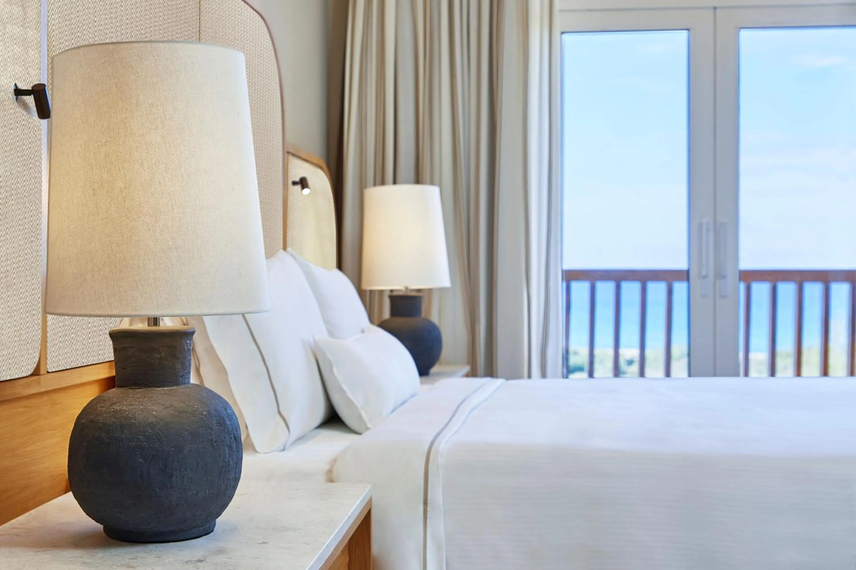 Bedroom, Bed in The Westin Resort, Costa Navarino