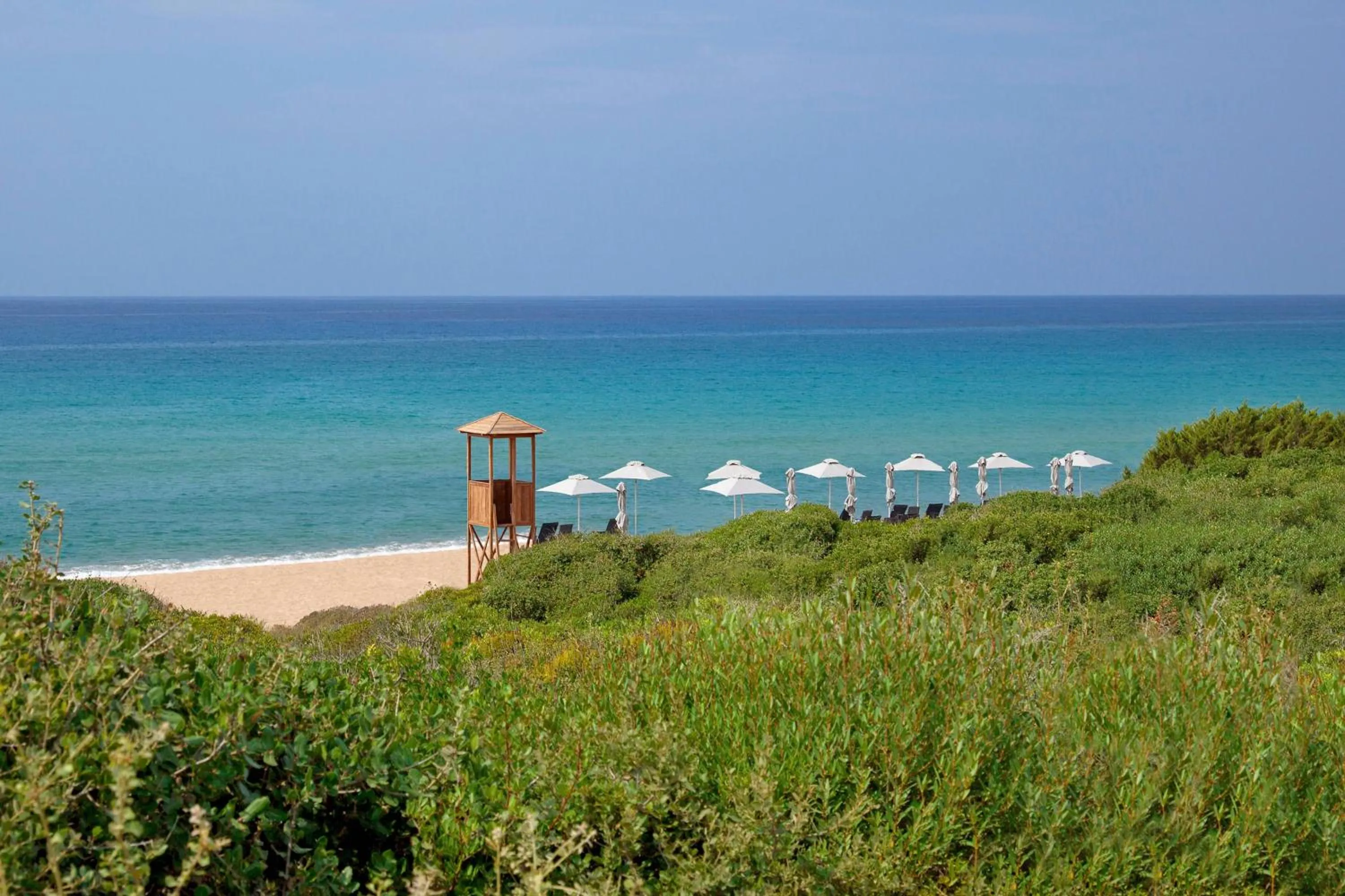 Beach in The Westin Resort, Costa Navarino