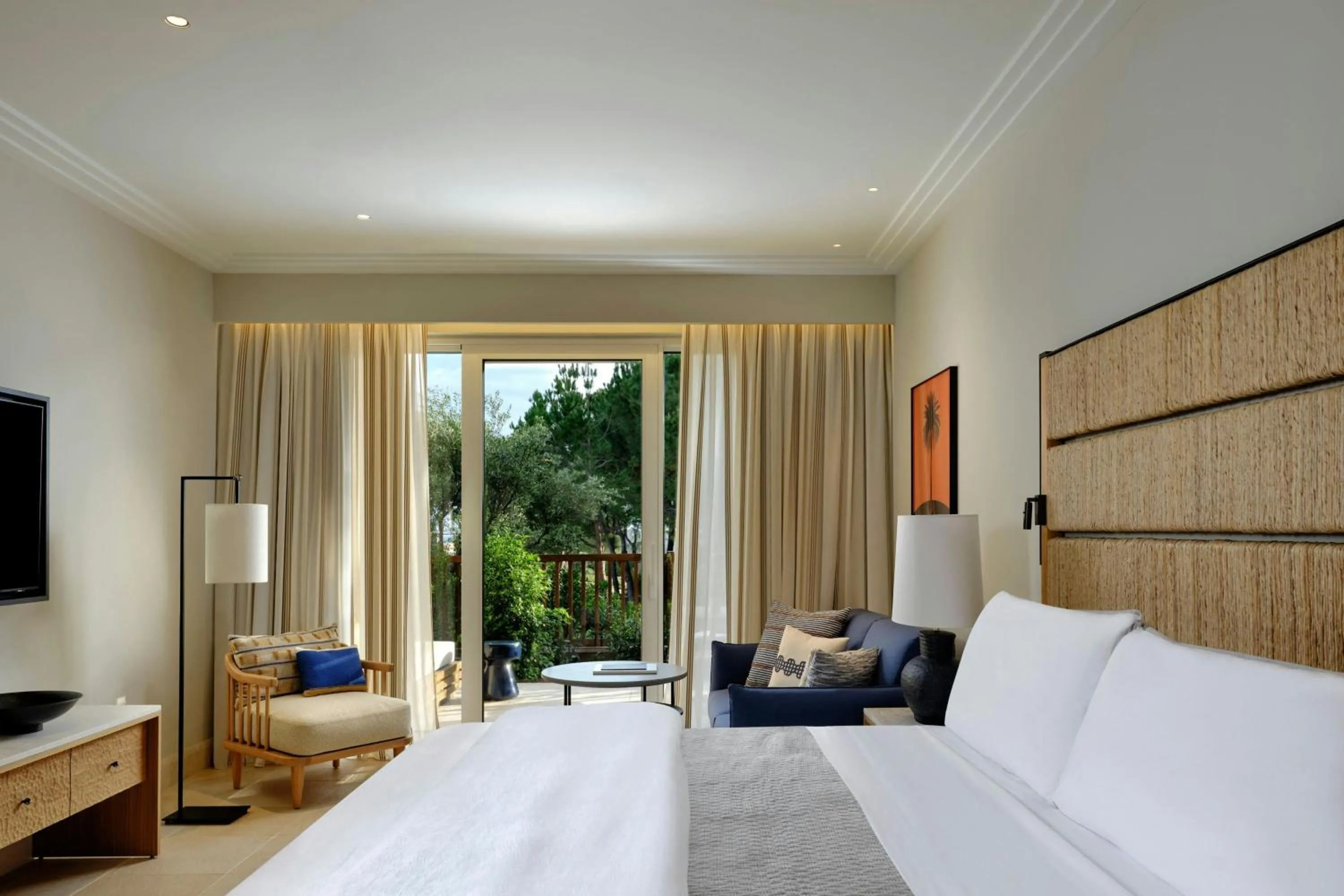 Photo of the whole room, Bed in The Westin Resort, Costa Navarino