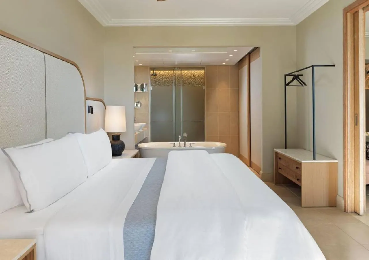 Bed in The Westin Resort, Costa Navarino