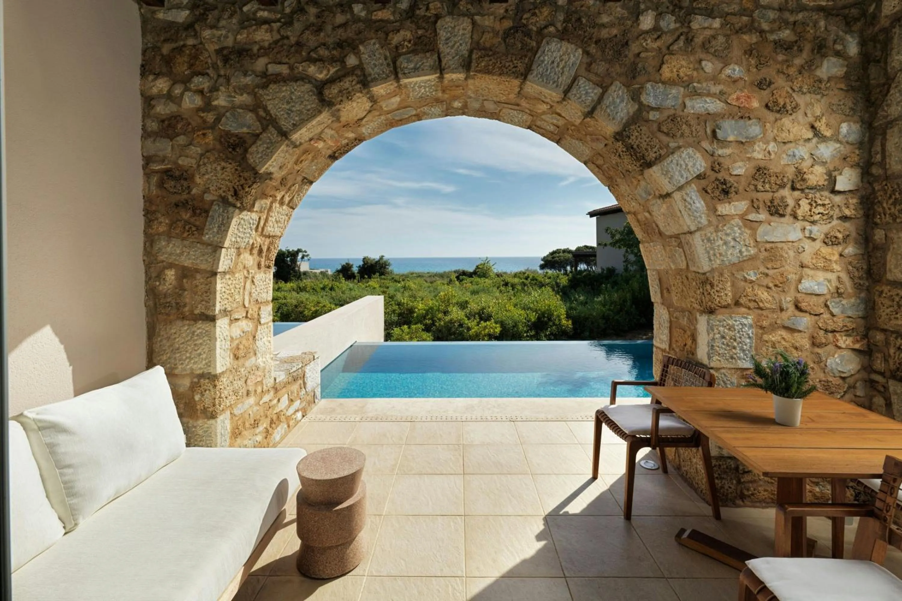 Swimming pool in The Westin Resort, Costa Navarino