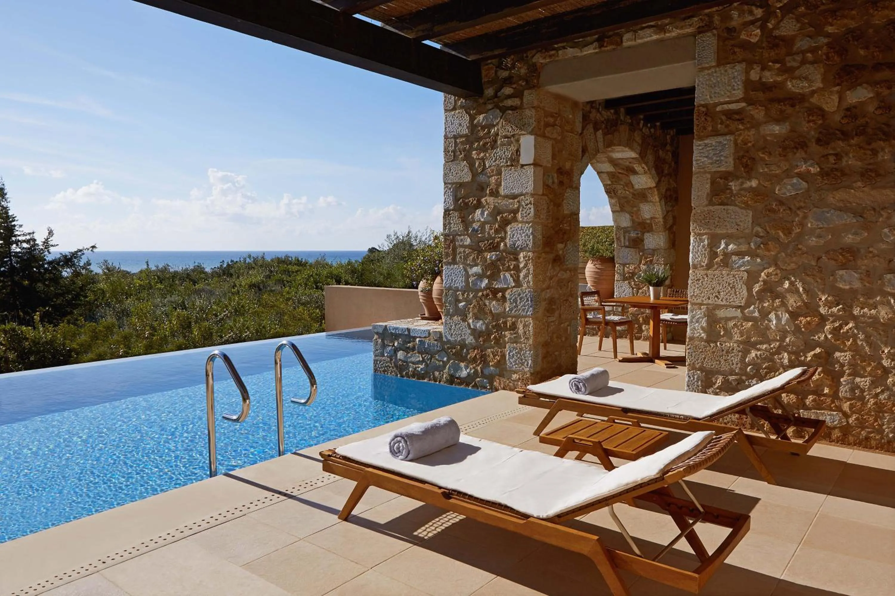 Swimming pool in The Westin Resort, Costa Navarino