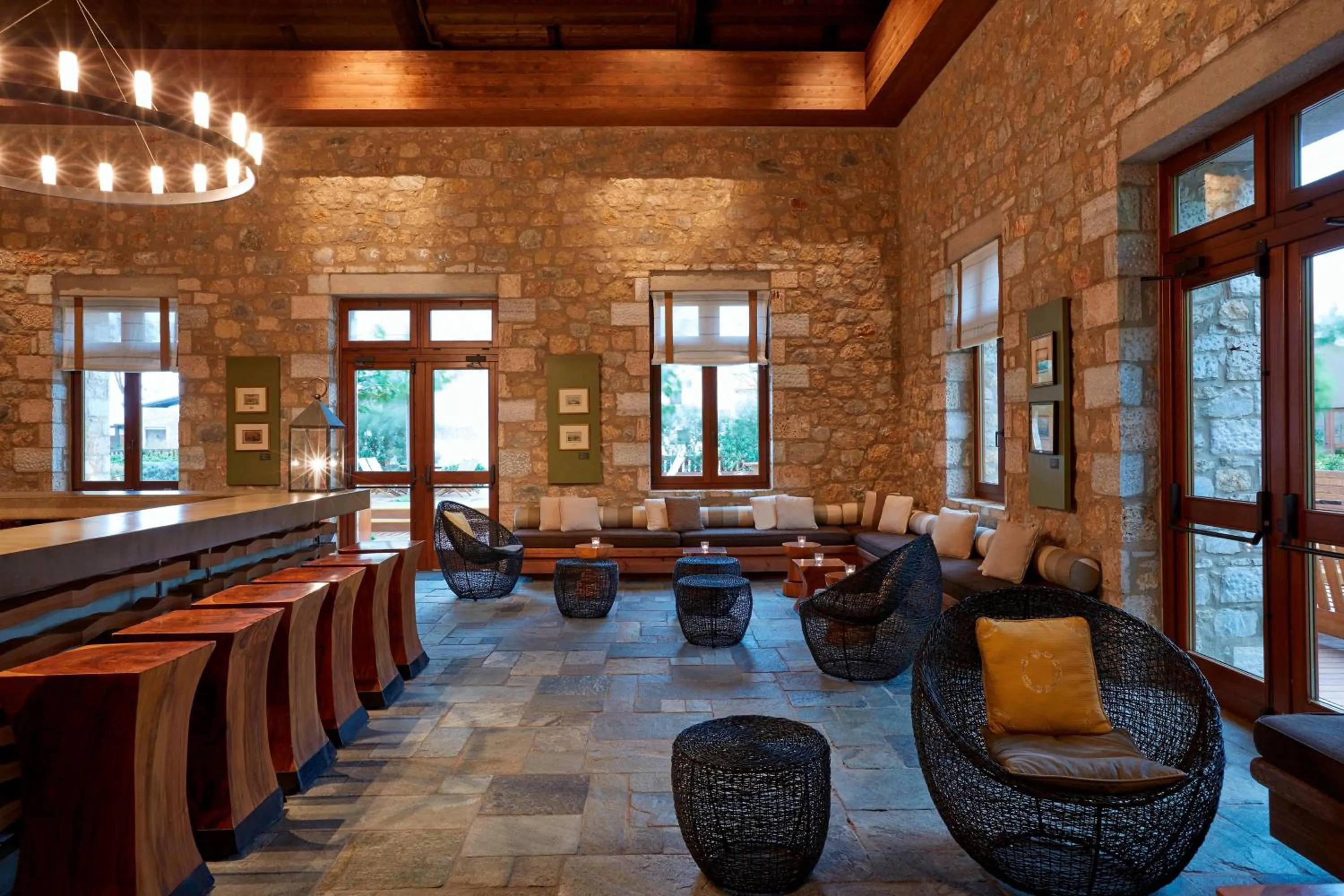 Lounge or bar in The Westin Resort, Costa Navarino