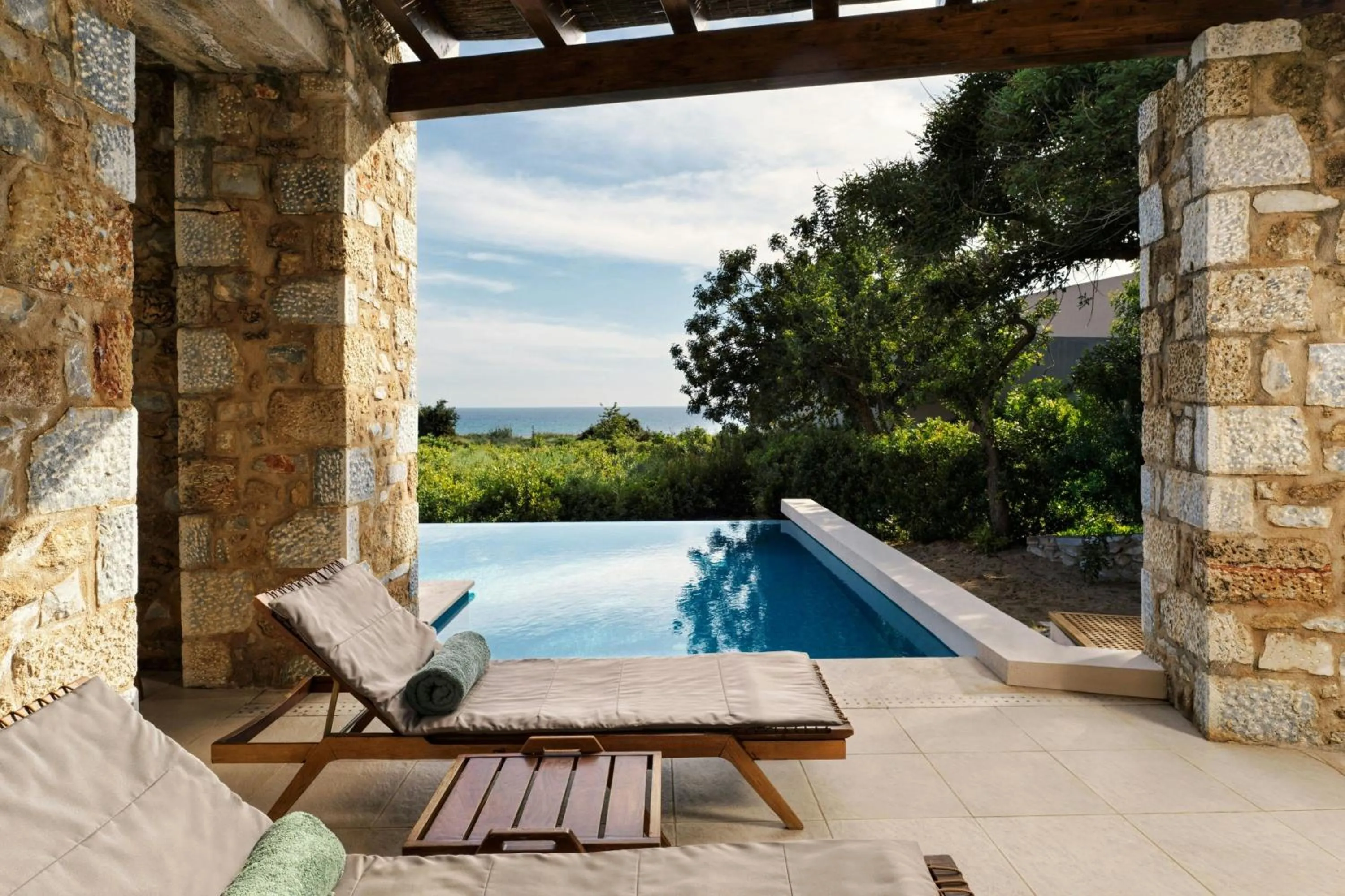 Swimming pool in The Westin Resort, Costa Navarino