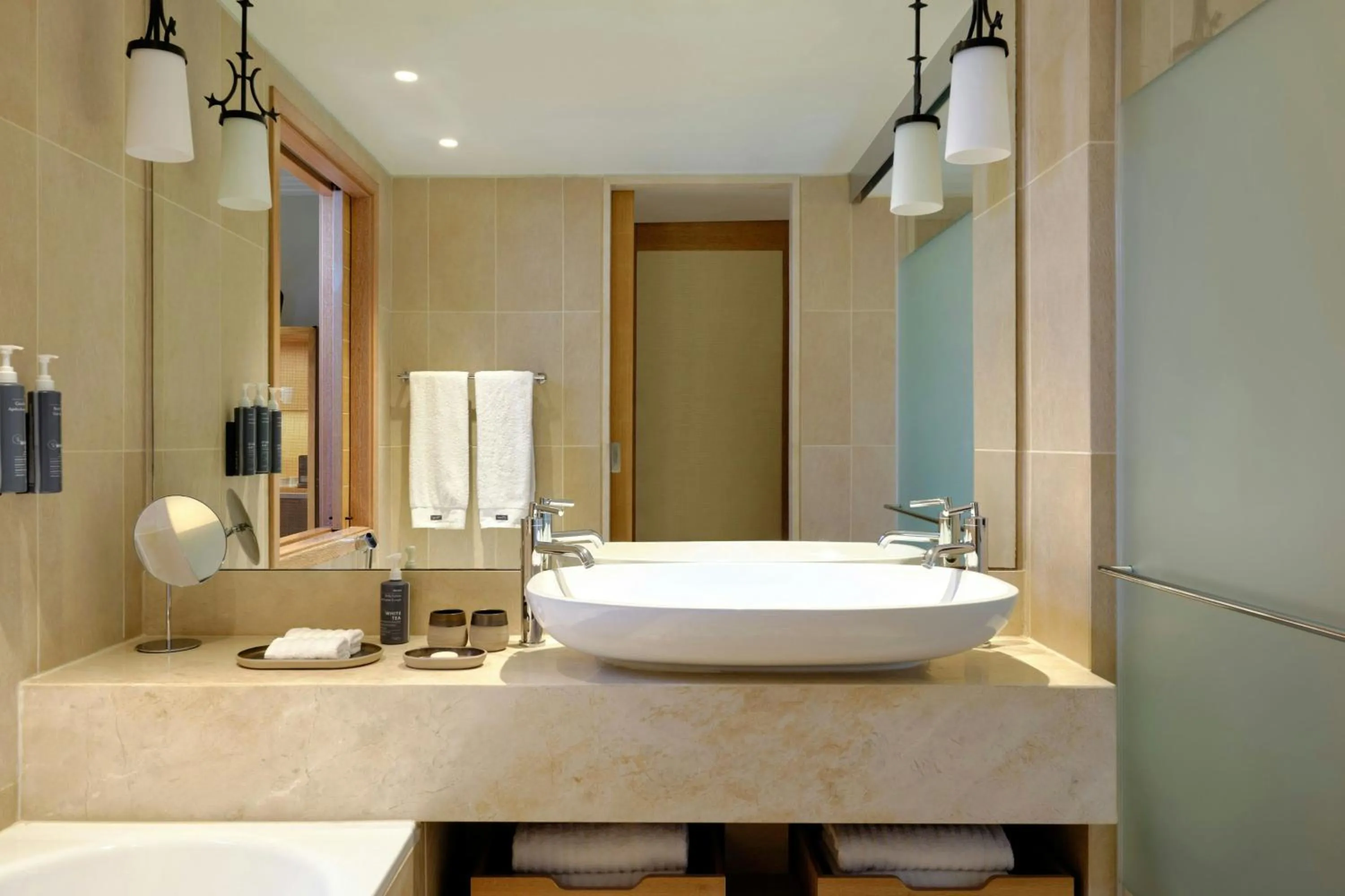Bathroom in The Westin Resort, Costa Navarino