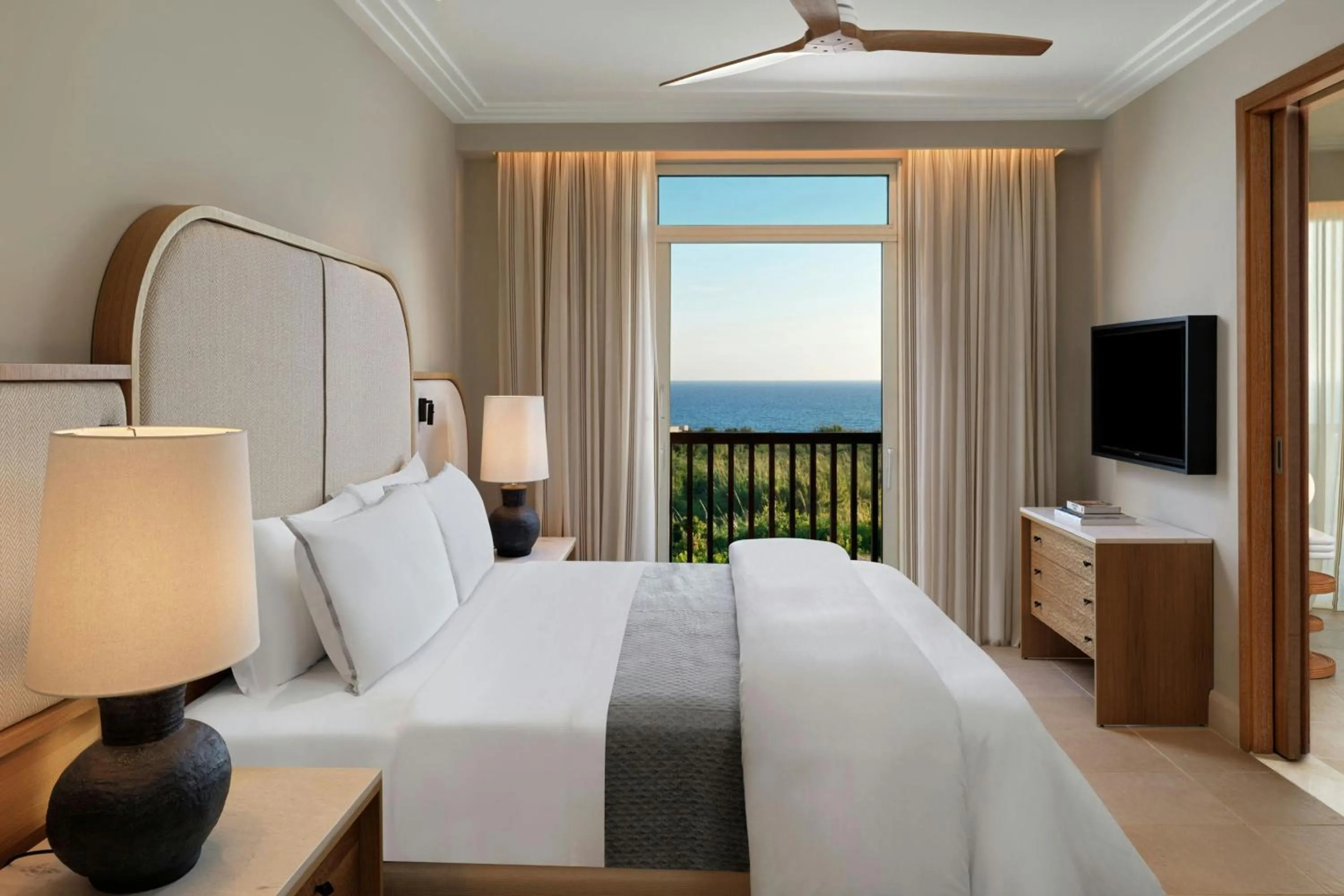 Photo of the whole room, Bed in The Westin Resort, Costa Navarino
