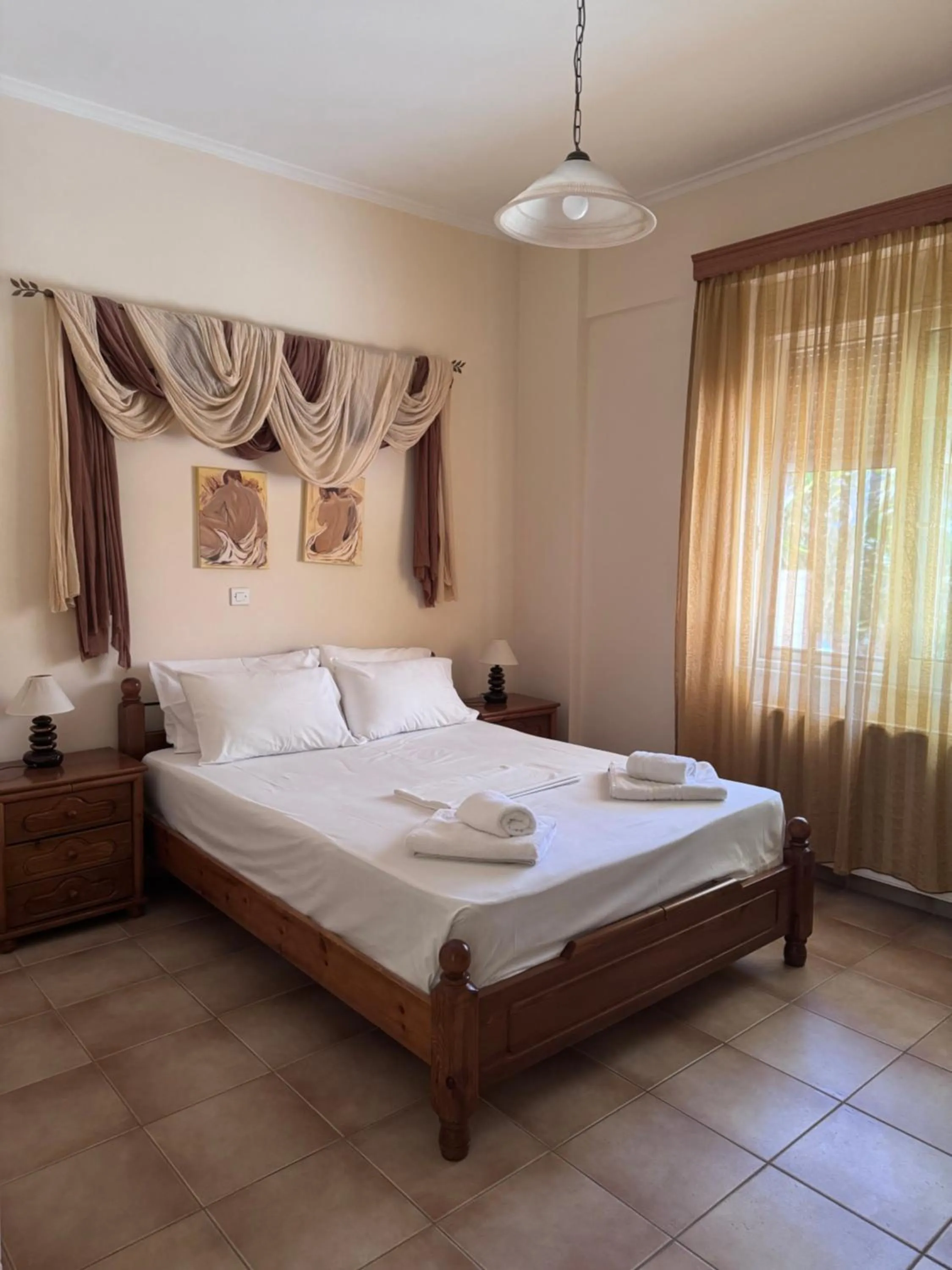 Bed in Verga Apartments & Suites