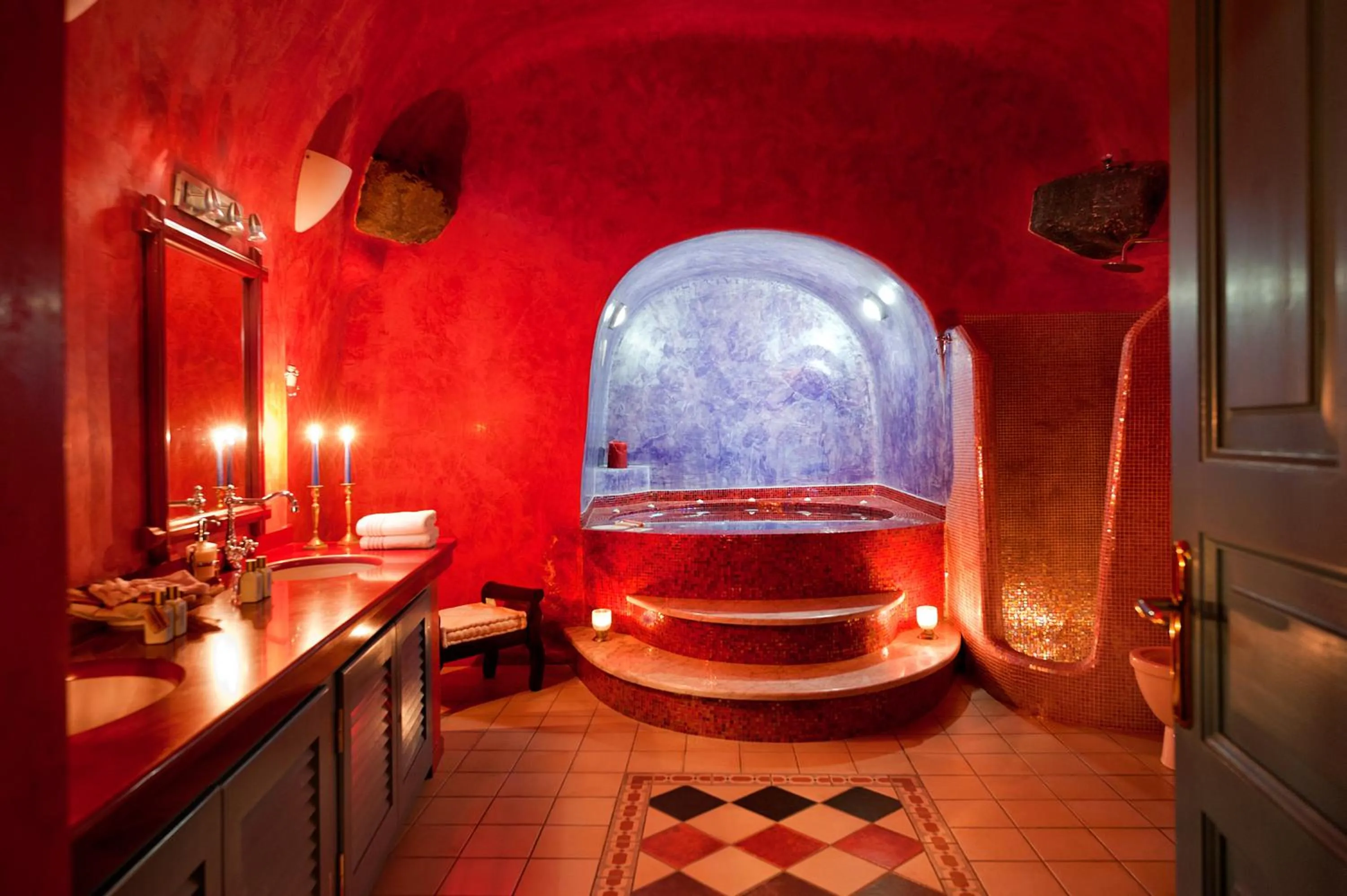 Bathroom in Vallas Apartments & Villas