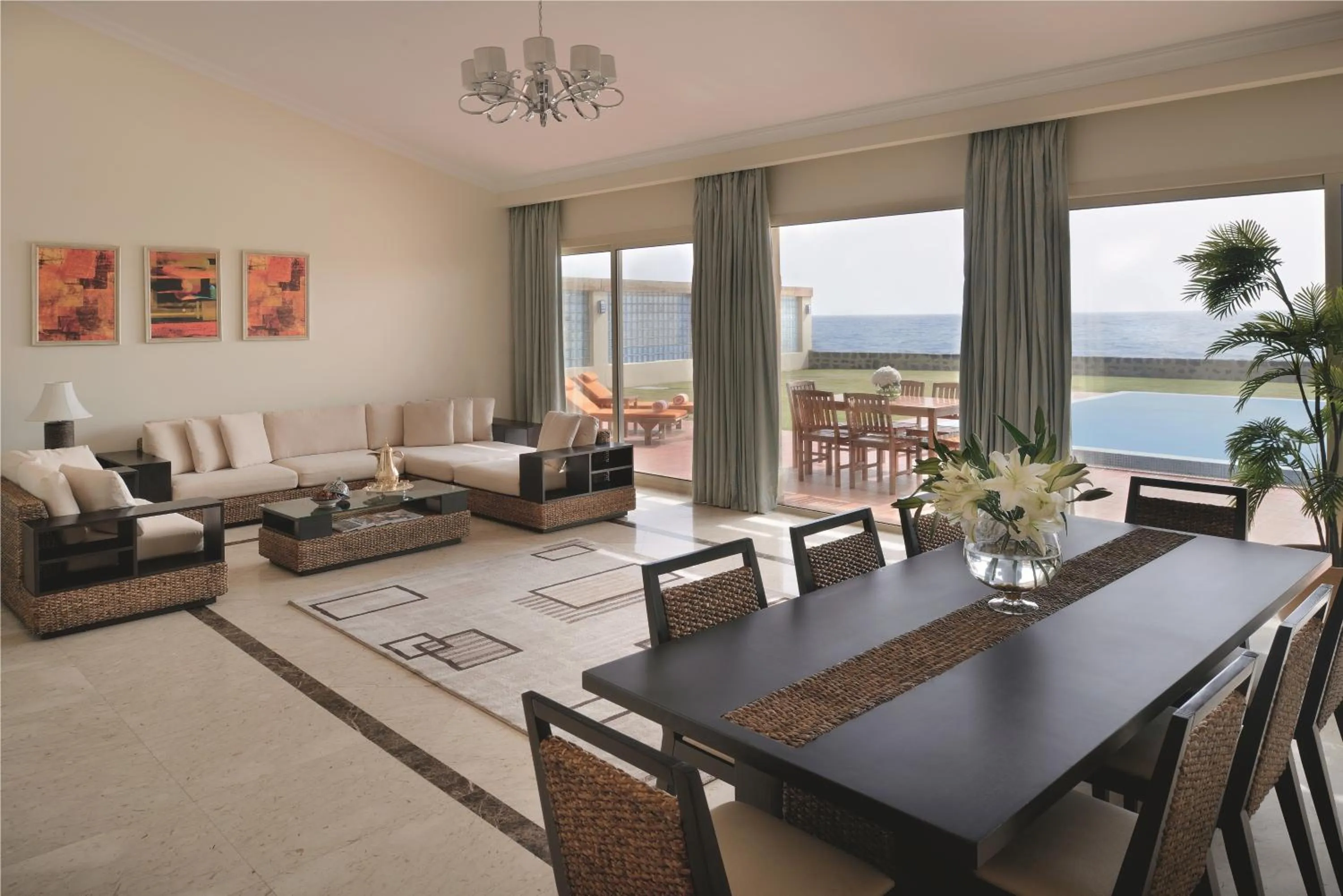 Living room in Al Nawras Island Resort