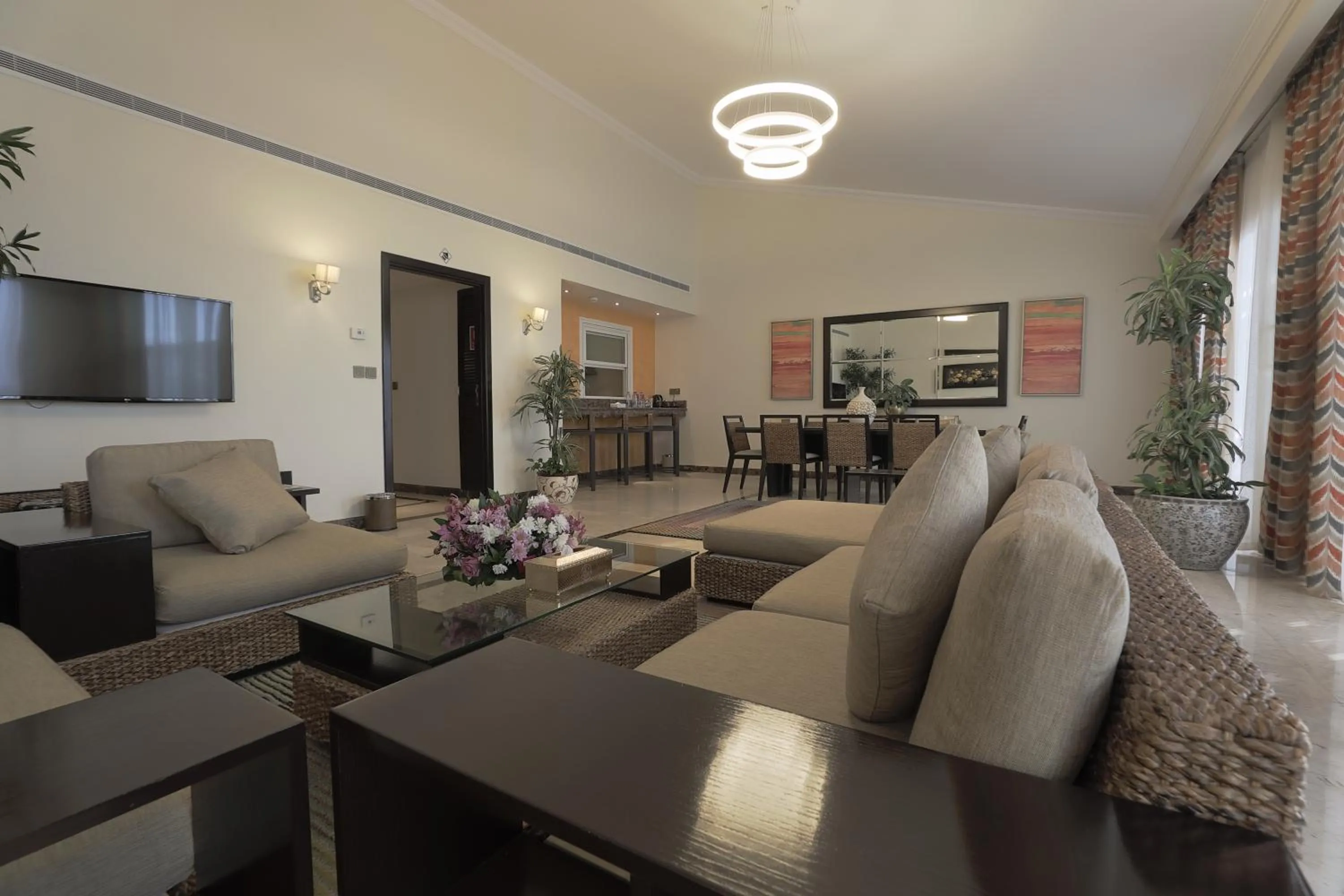 Living room in Al Nawras Island Resort