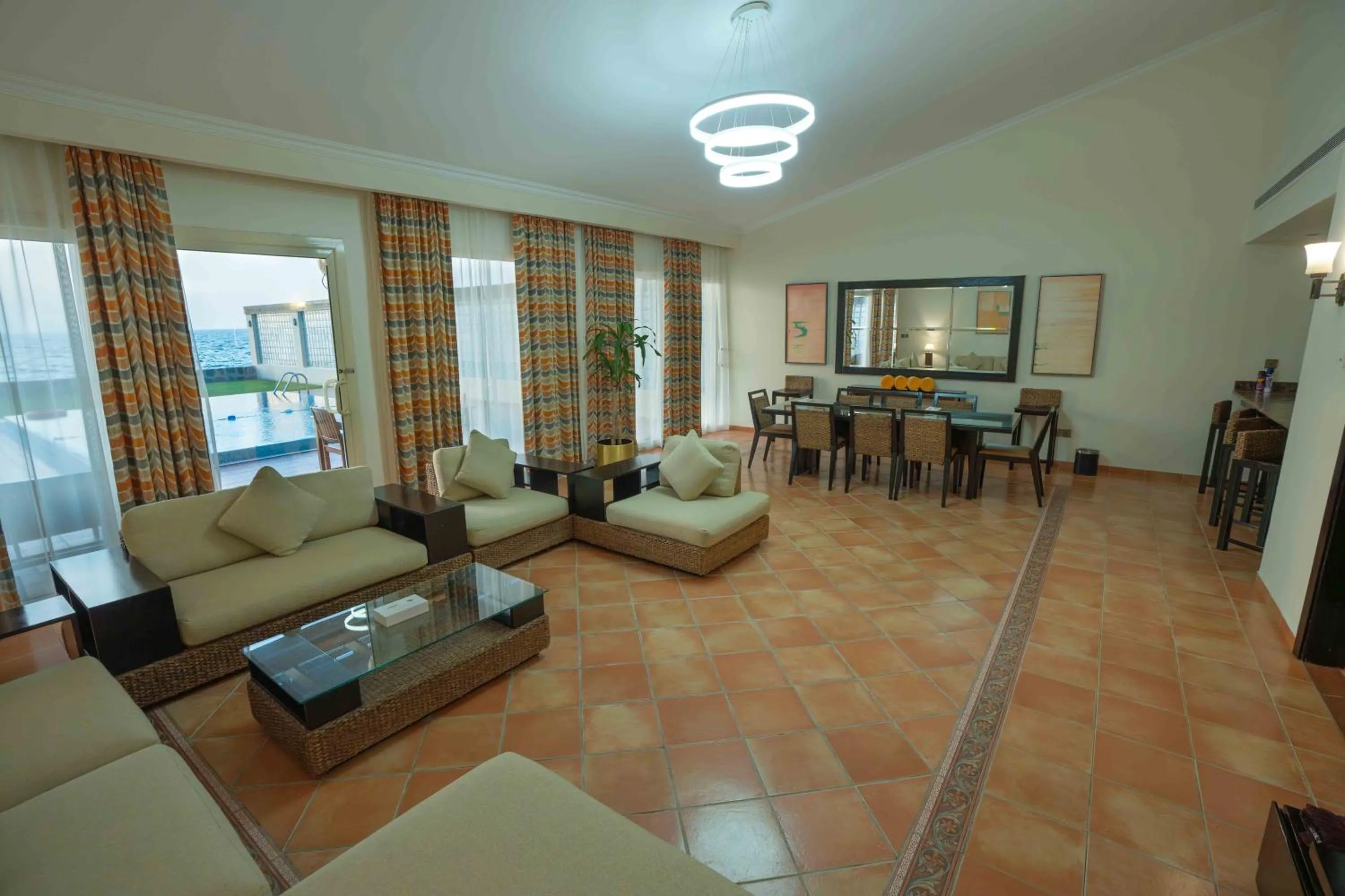 Living room in Al Nawras Island Resort