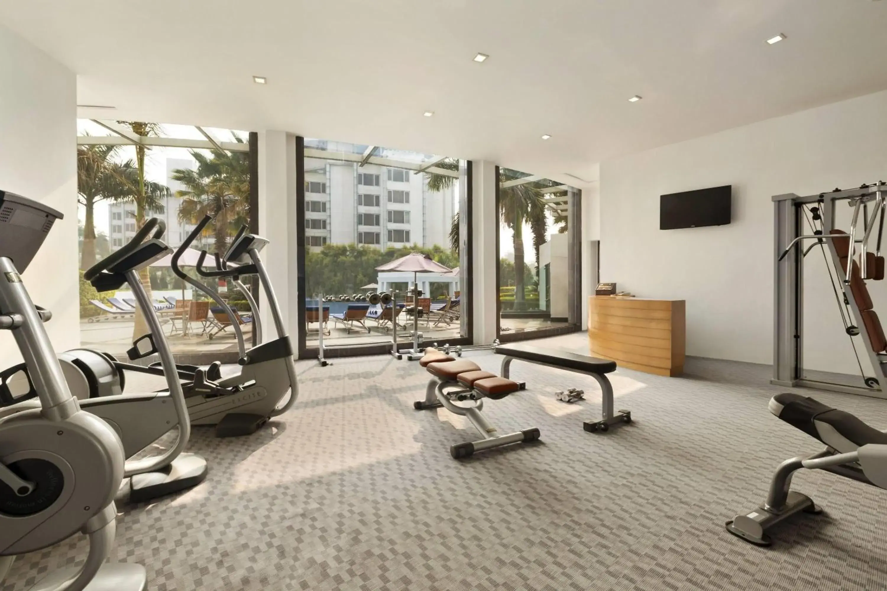 Fitness centre/facilities in Ramada Plaza by Wyndham JHV Varanasi Fitness centre/facilities in Ramada Plaza by Wyndham JHV Varanasi