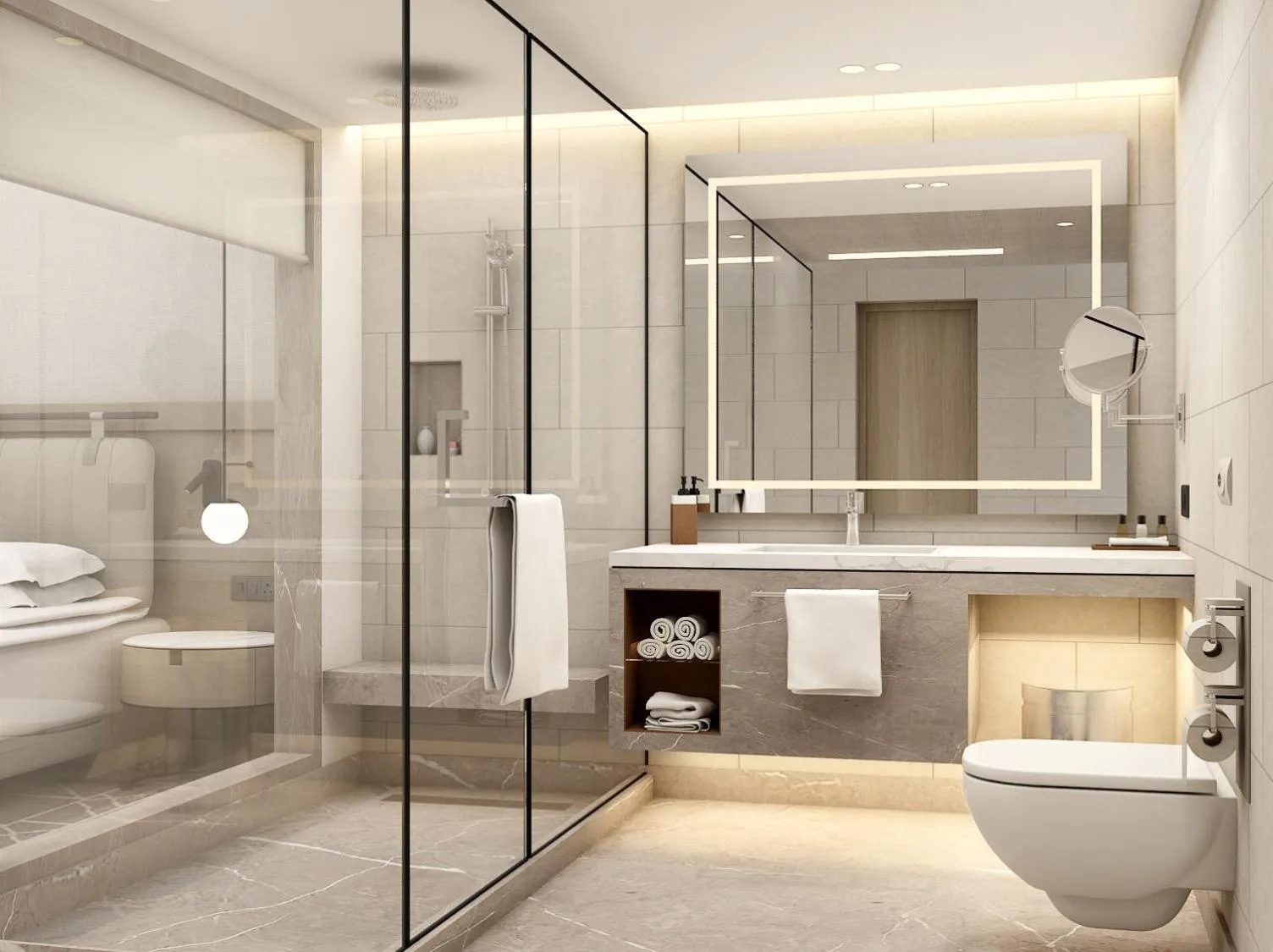 Bathroom in Ramada Plaza by Wyndham JHV Varanasi