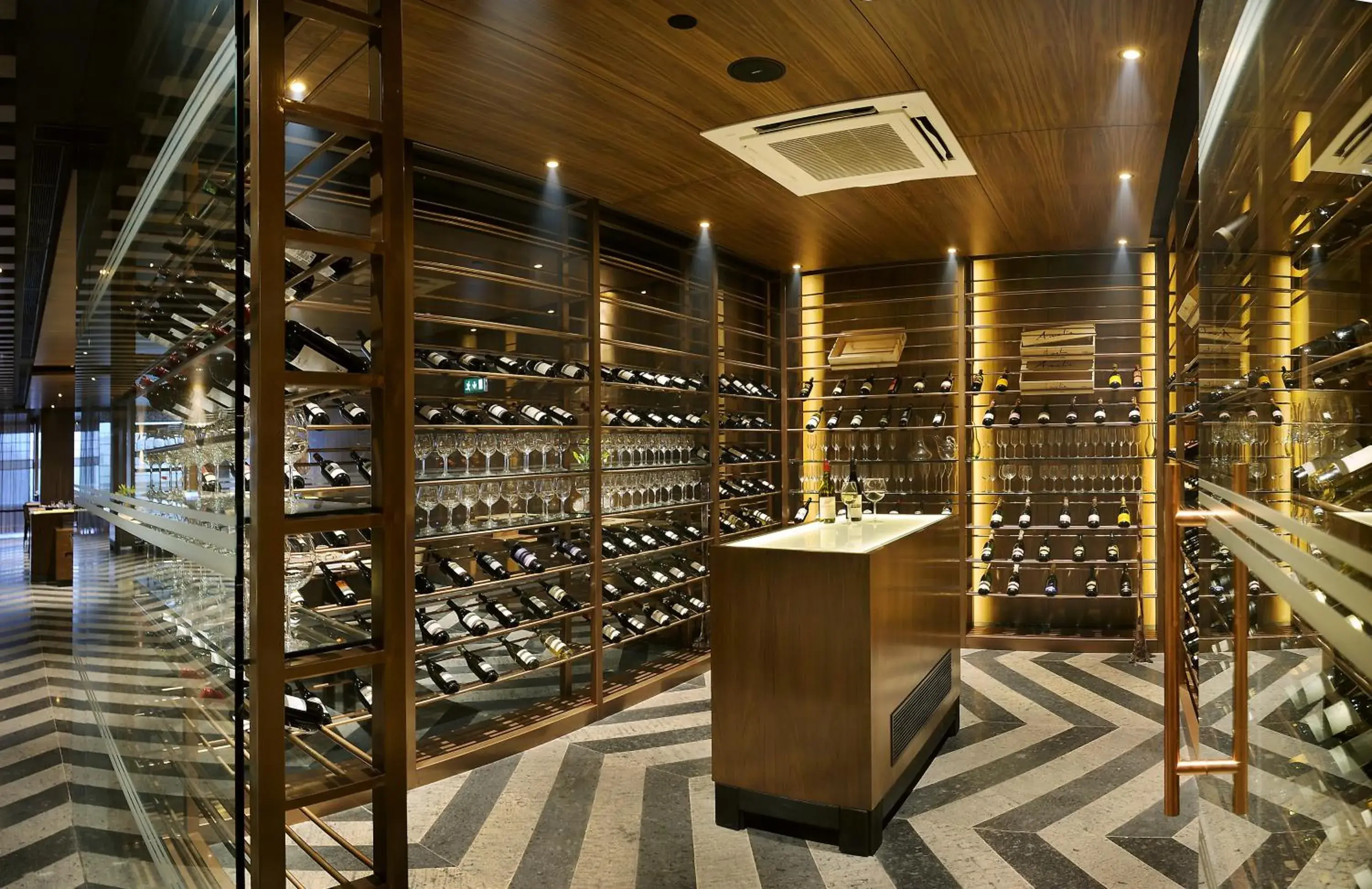 Lounge or bar in The LaLiT New Delhi Lounge or bar in The LaLiT New Delhi